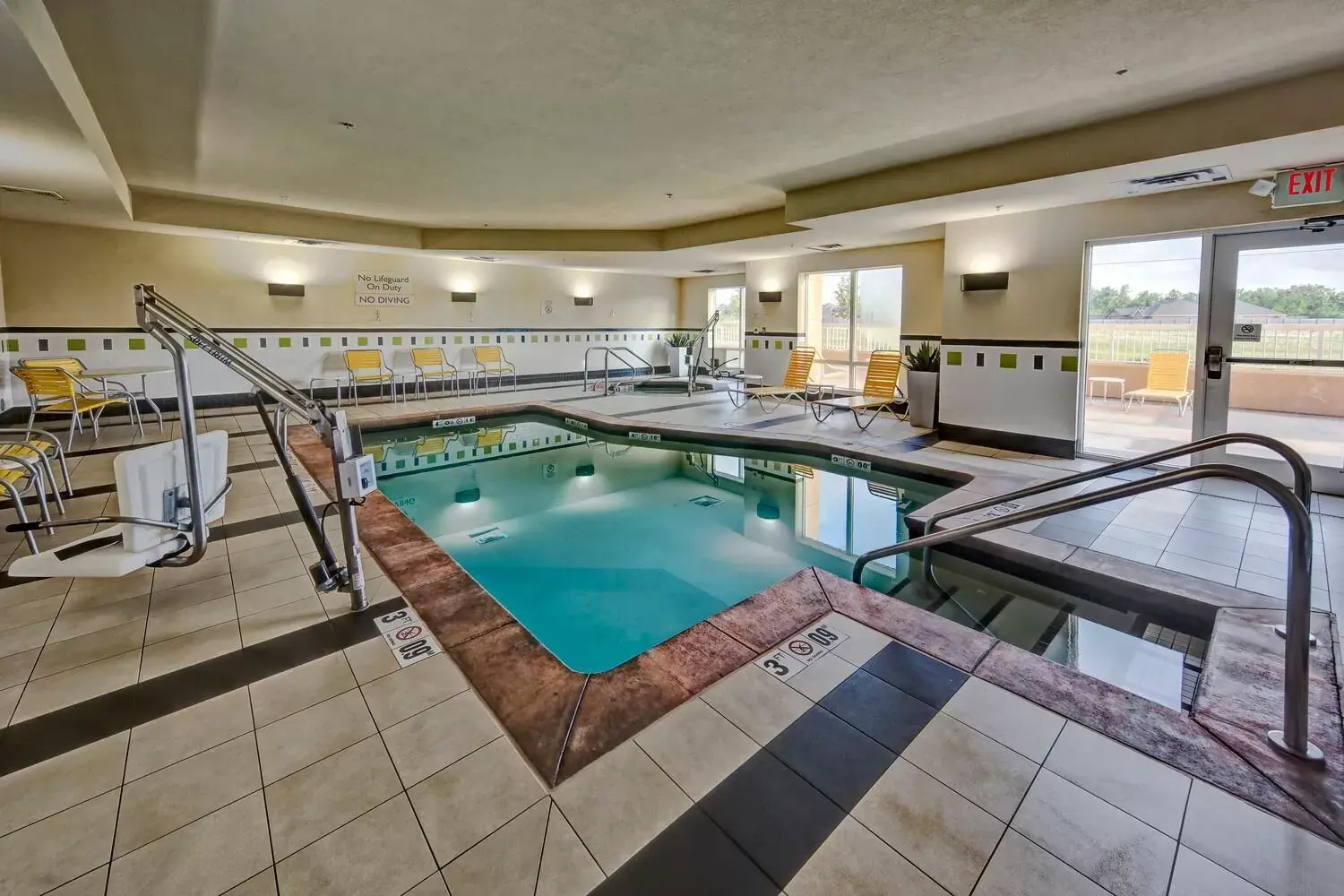 Pool view, Swimming Pool in Fairfield Inn & Suites by Marriott Oklahoma City NW Expressway/Warr Acres