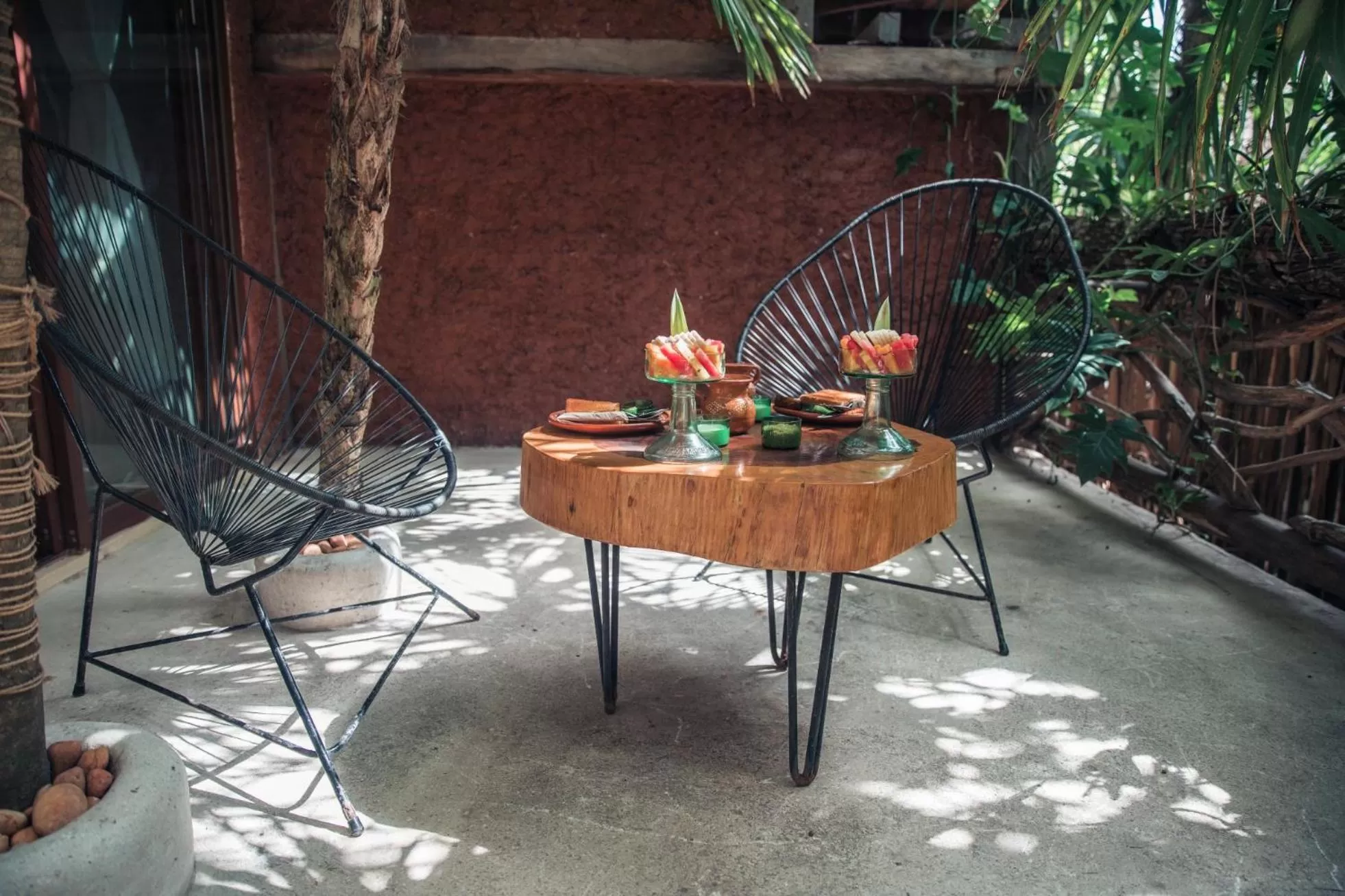 Patio in Hidden Treehouse Tulum Eco-Hotel