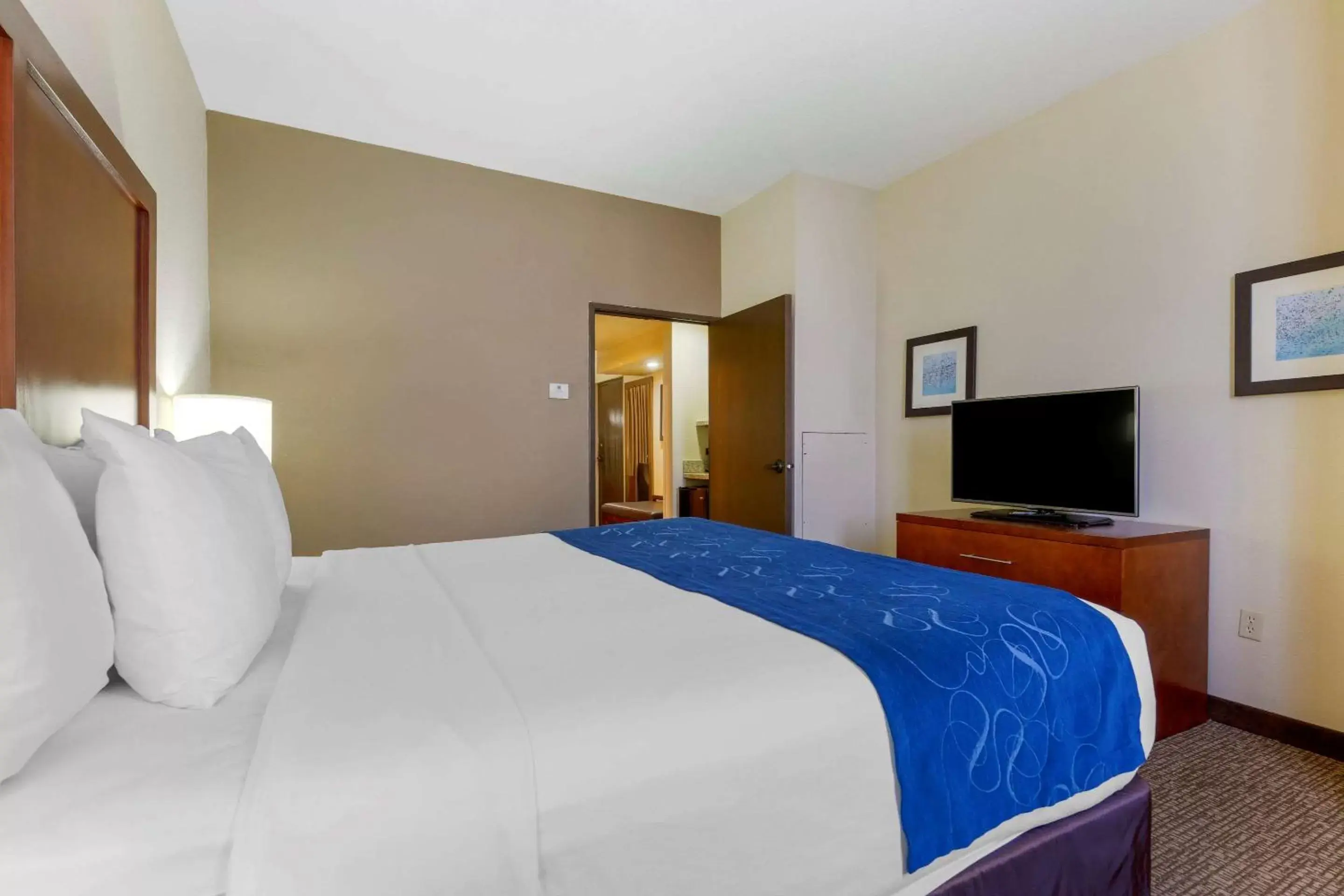 Photo of the whole room, Bed in Comfort Suites Fredericksburg South Photo of the whole room, Bed in Comfort Suites Fredericksburg South