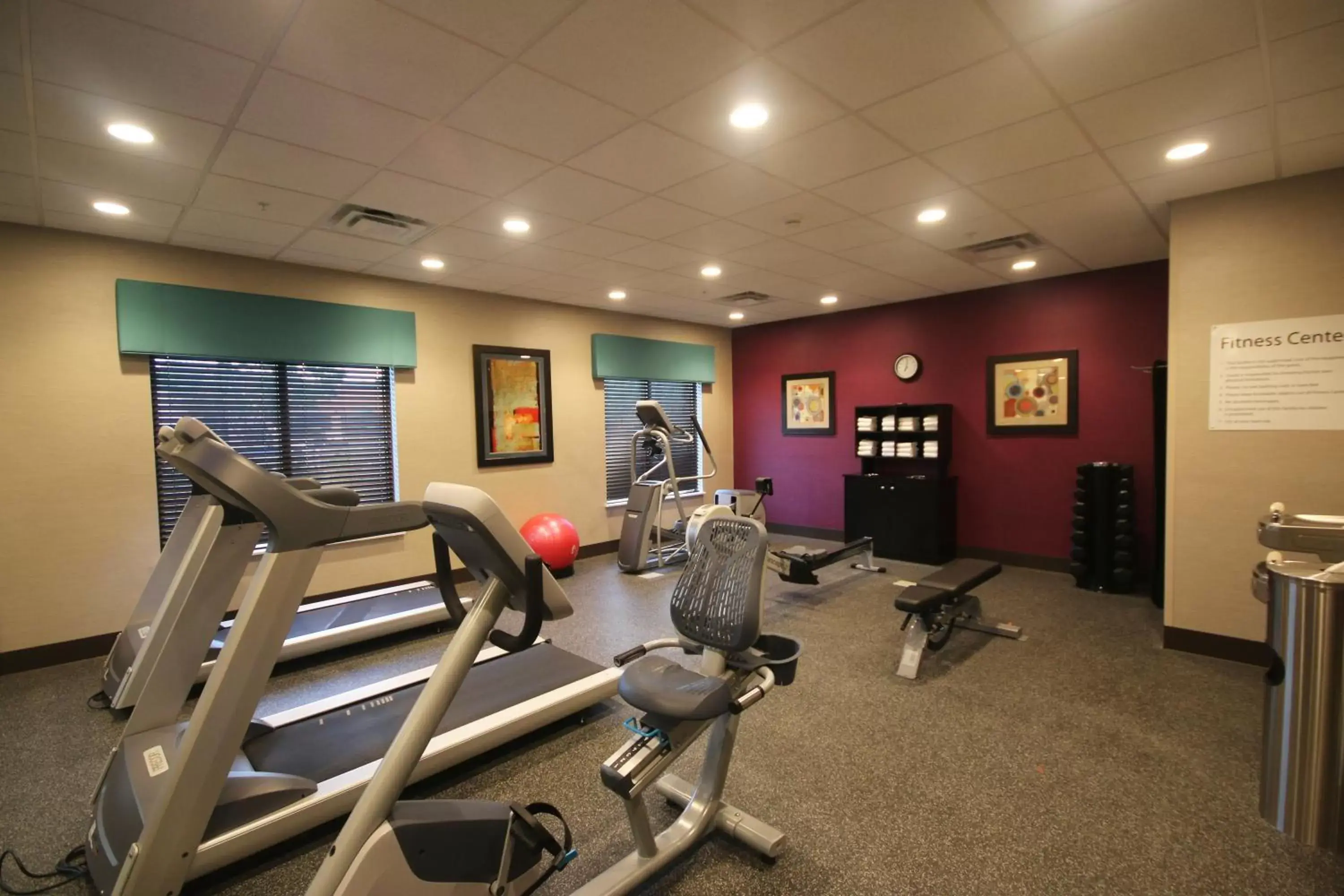 Fitness centre/facilities, Fitness Center/Facilities in Holiday Inn Express & Suites Charlotte North, an IHG Hotel