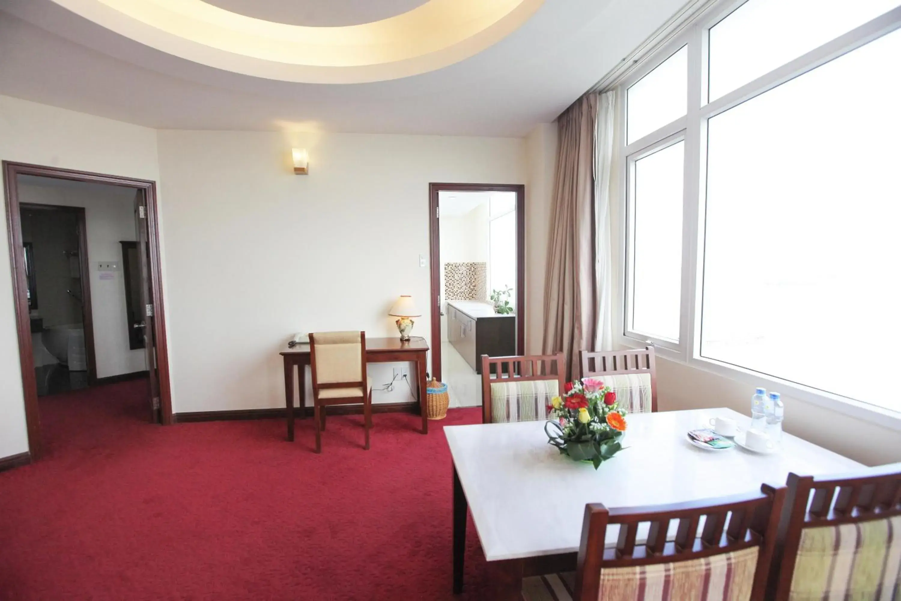 Living room, Dining Area in Saigon Phu Yen Hotel