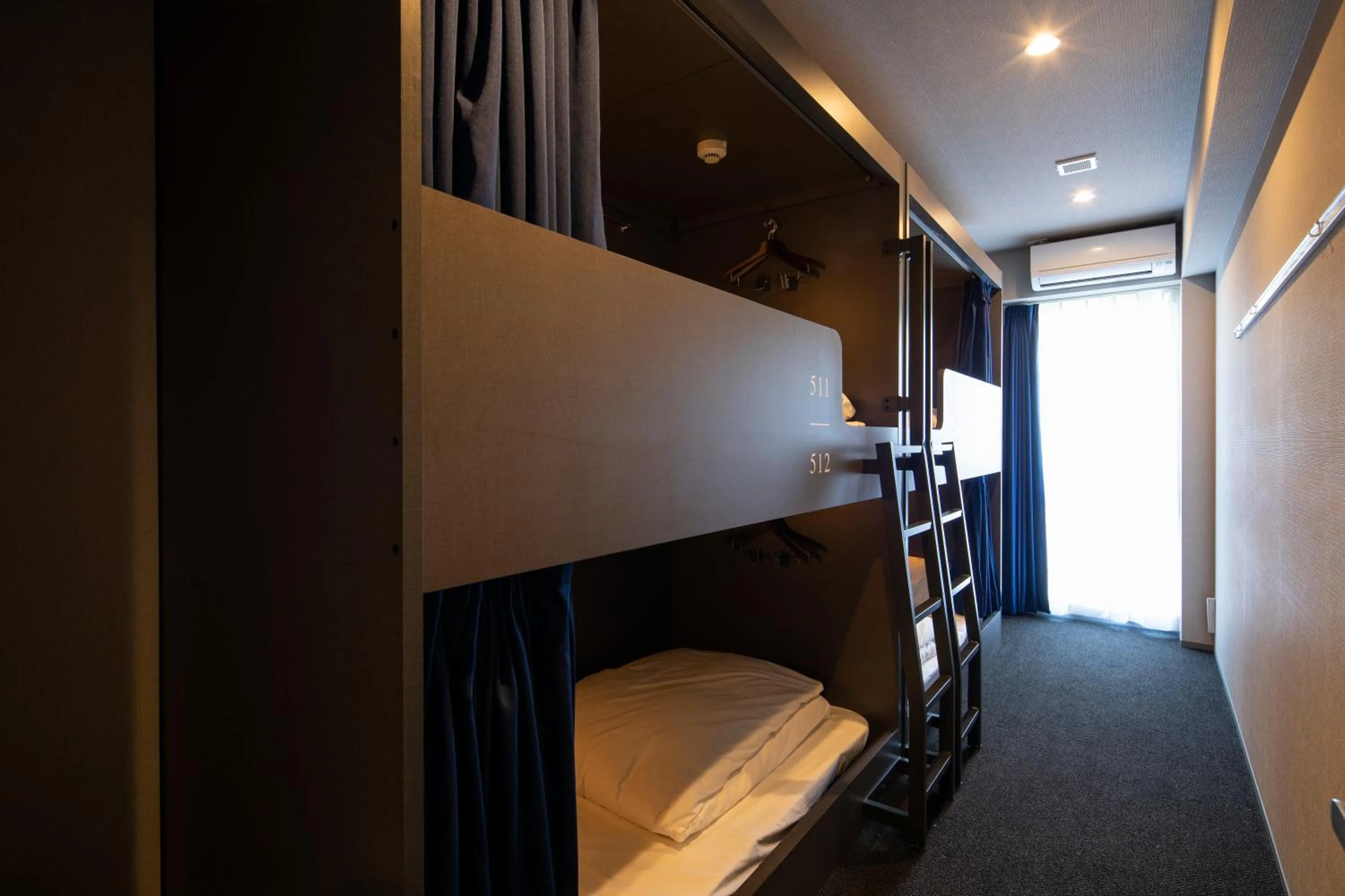 Photo of the whole room, Bed in IMANO OSAKA SHINSAIBASHI HOSTEL