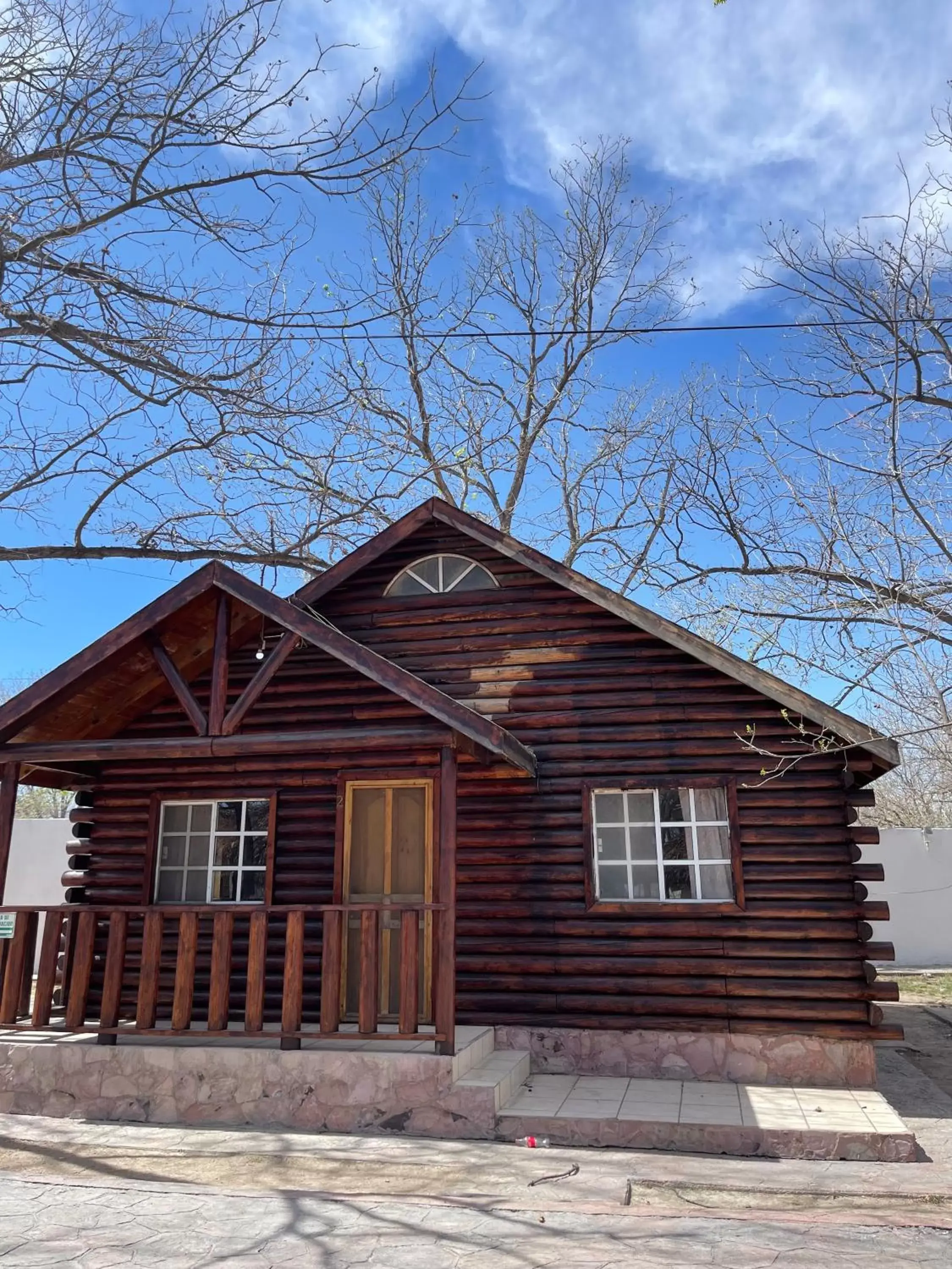 Property building, Winter in Hotel Pueblo Viejo