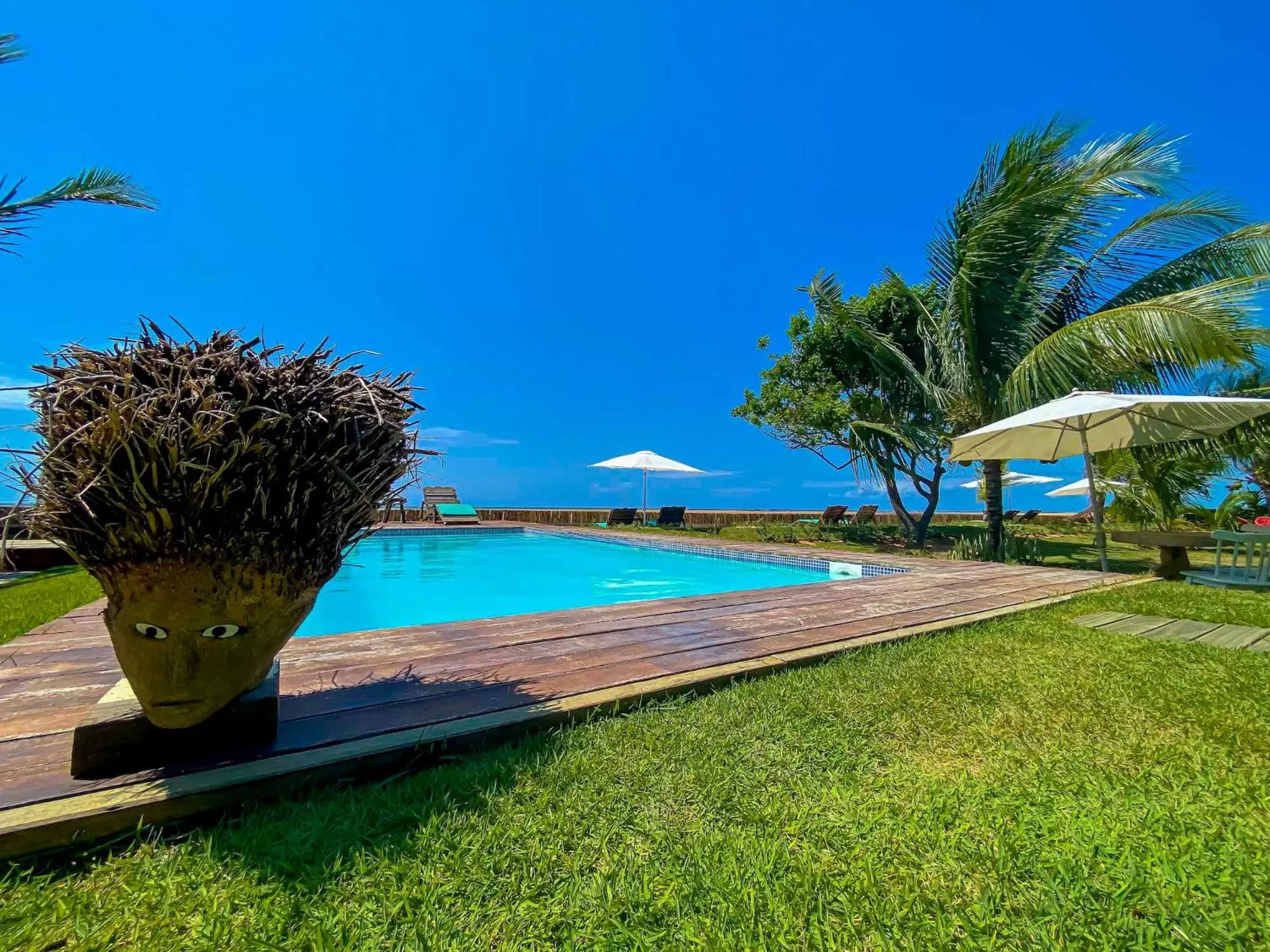 Decorative detail in Pousada Villa Tatuamunha