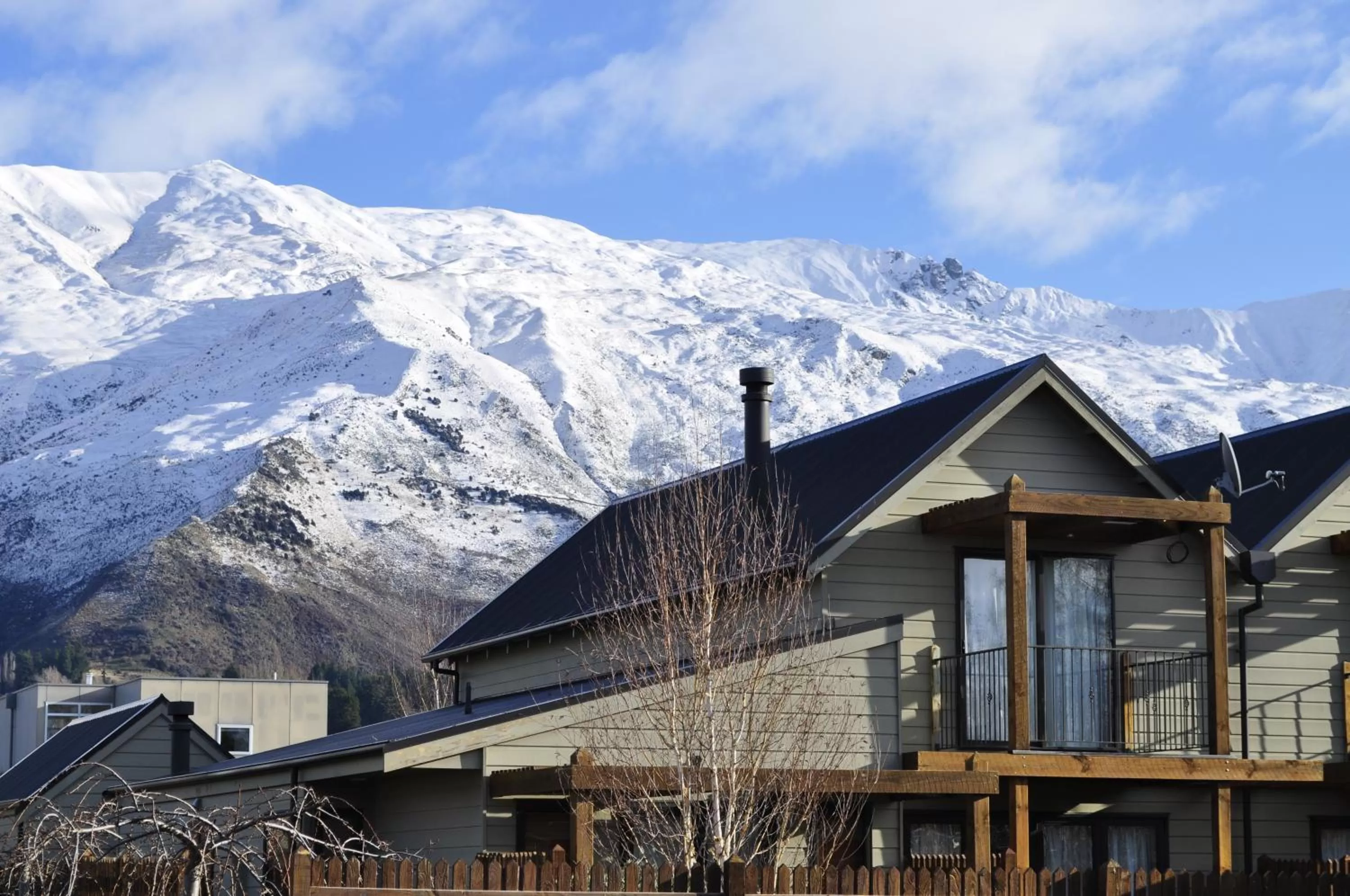 Facade/entrance in Wanaka Luxury Apartments