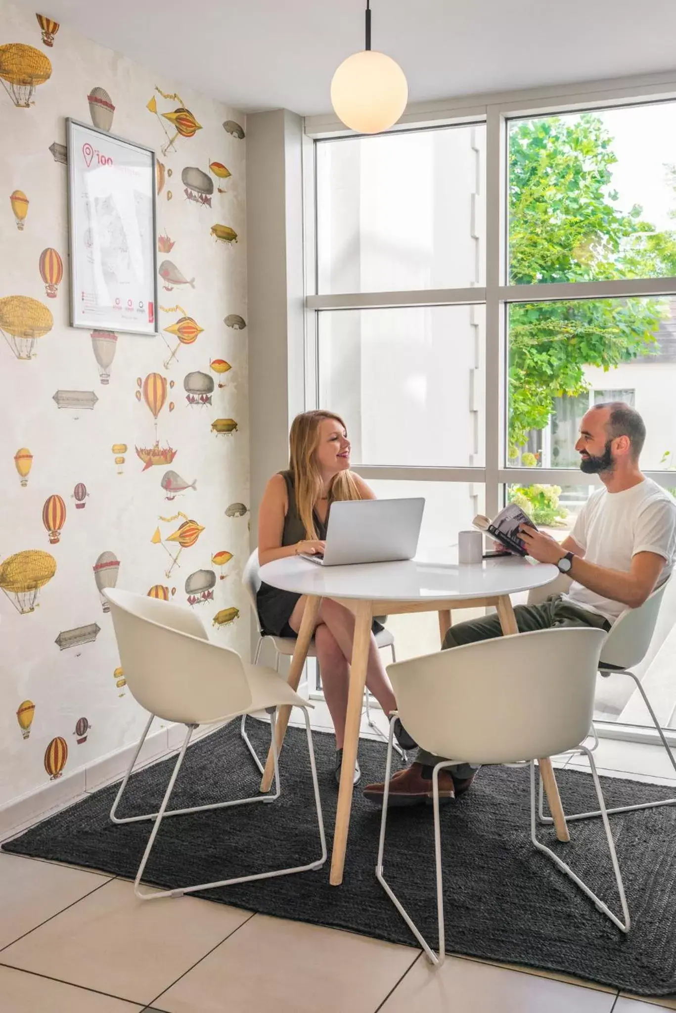 Lobby or reception in Aparthotel Adagio Access Nantes Viarme