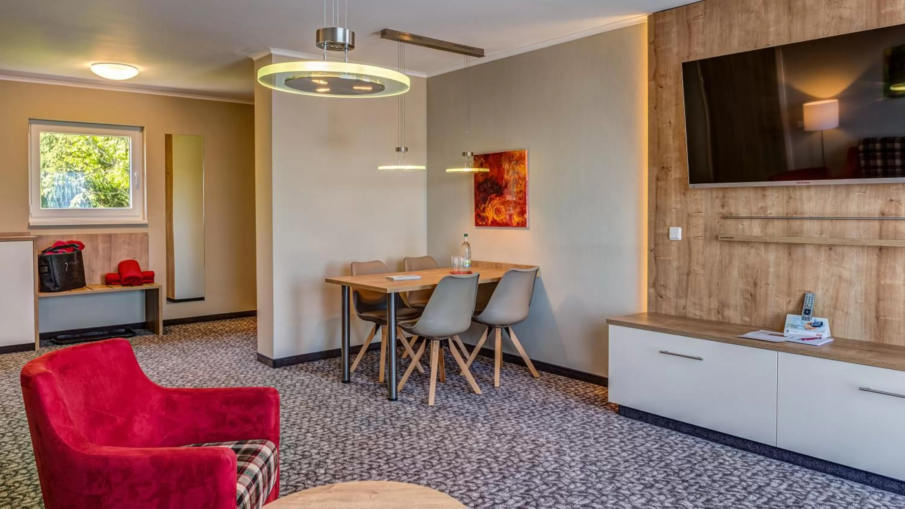 TV and multimedia in Hotel Traumblick