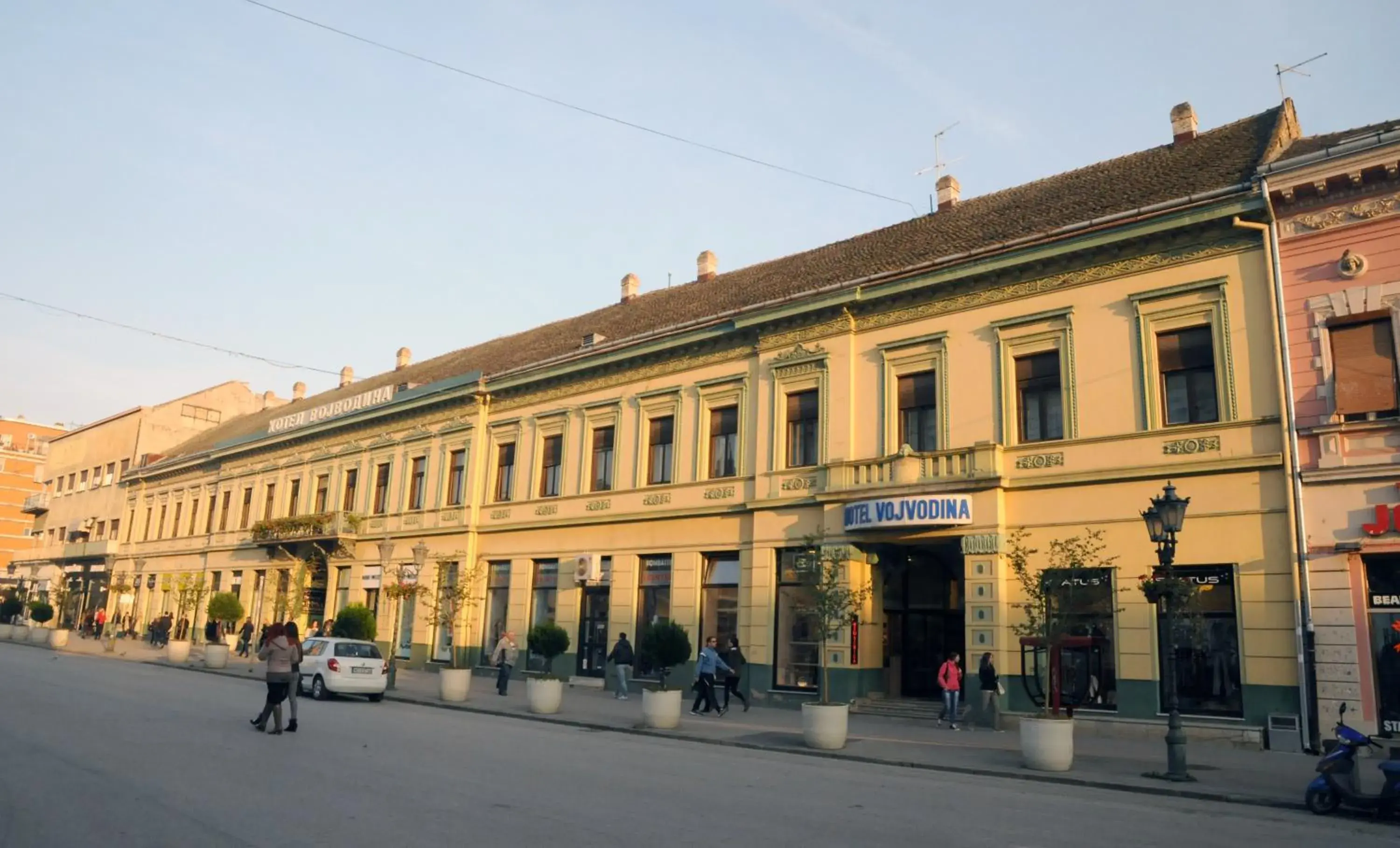 Facade/entrance in Hotel Vojvodina