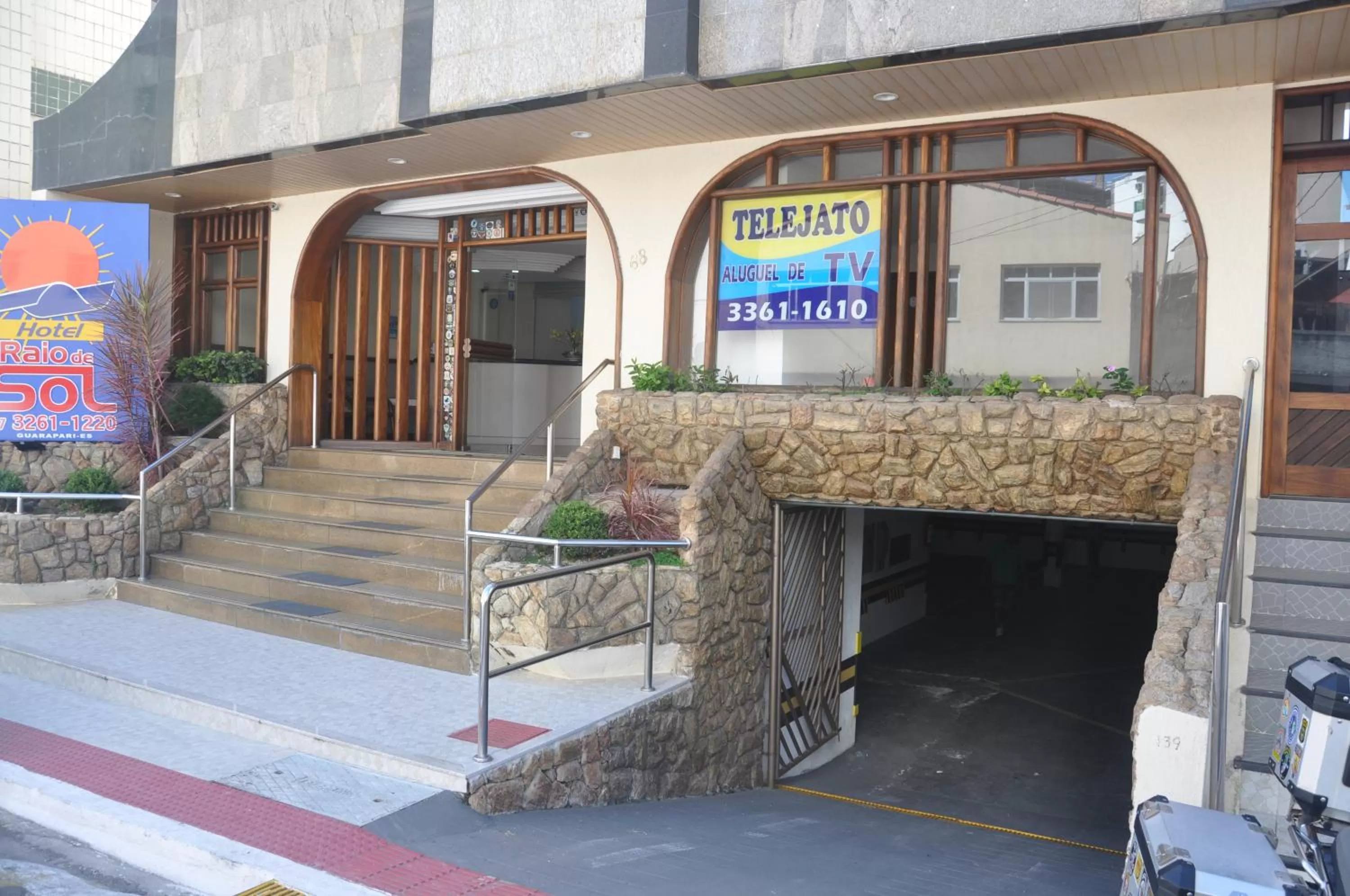 Facade/entrance in Hotel Raio de Sol
