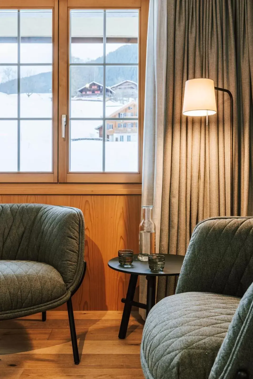 Living room, Seating Area in Hotel Fiescherblick