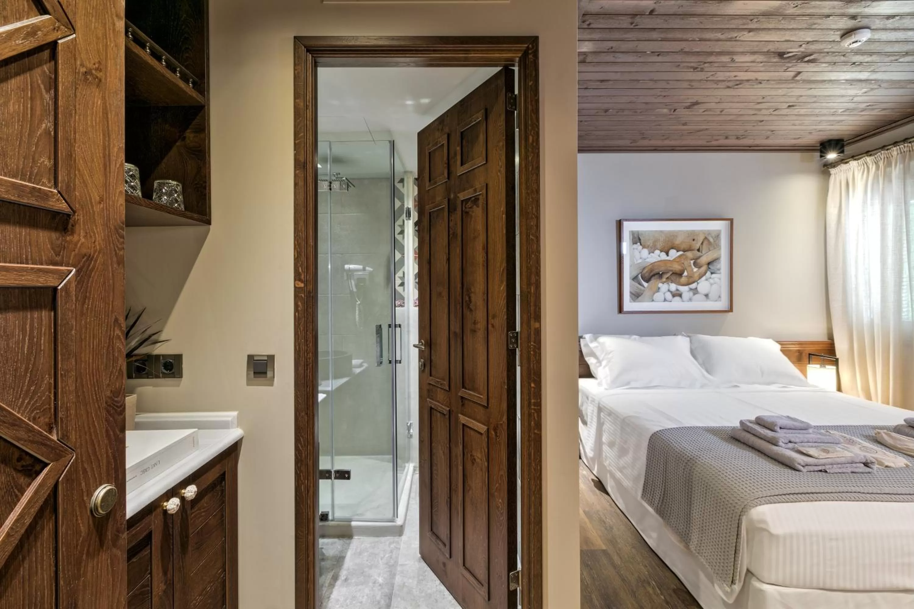 Bedroom, Bed in Estia Boutique Apartments