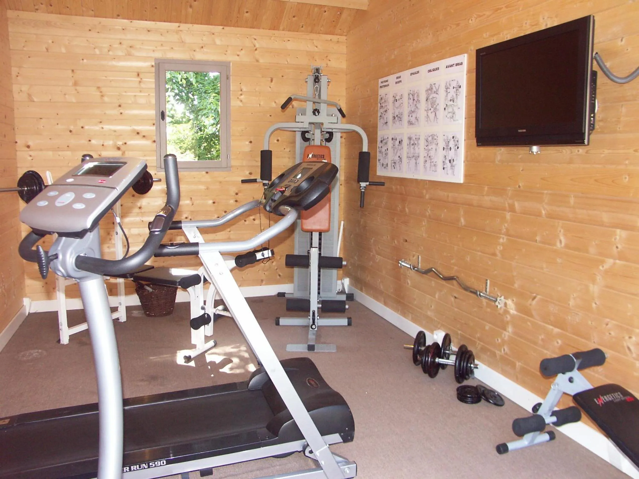 Fitness centre/facilities in Hotel Nuit Et Jour - La Maison de Lucile