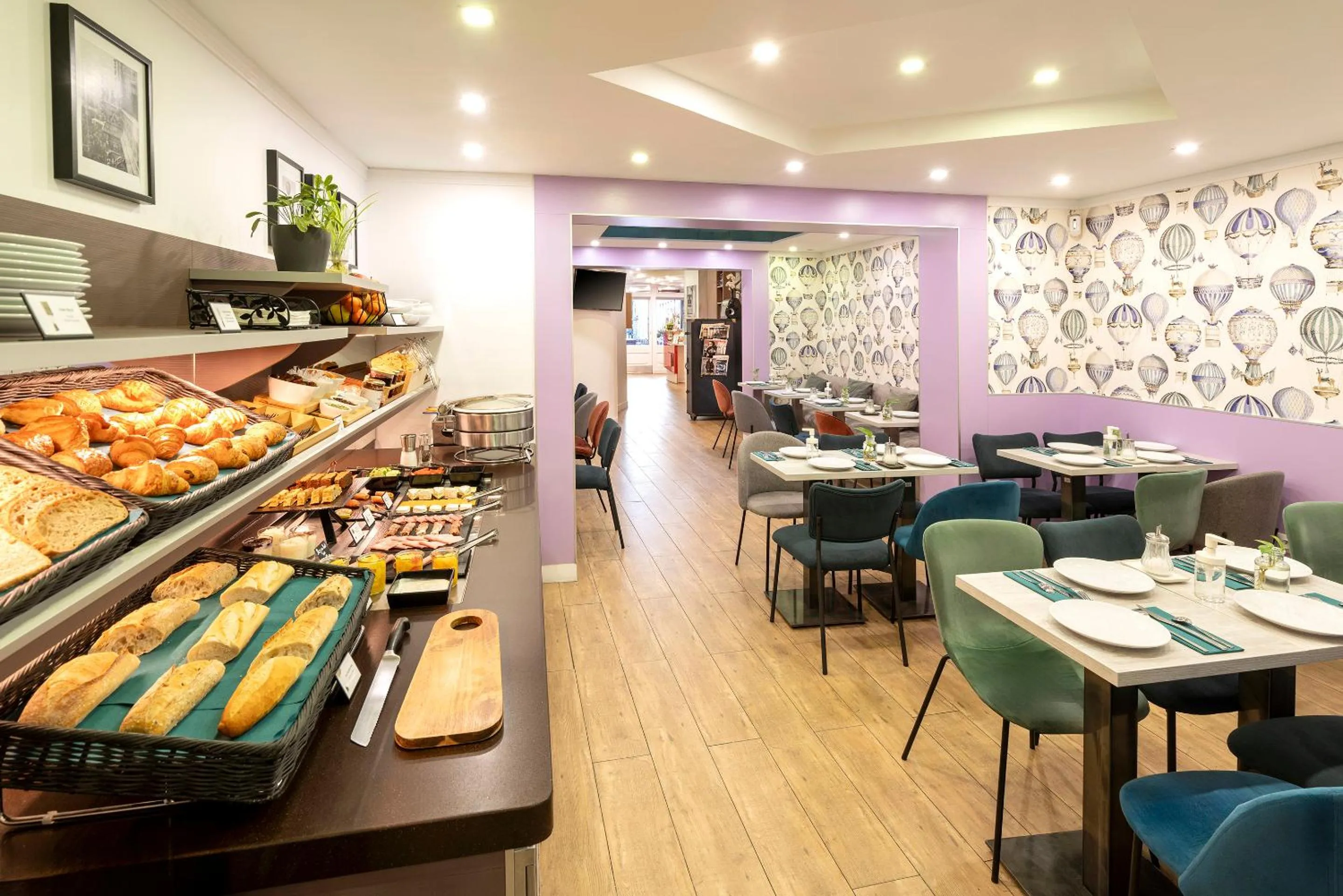 Breakfast in Hotel Apolonia Paris Mouffetard, Sure Hotel Collection by Best Western