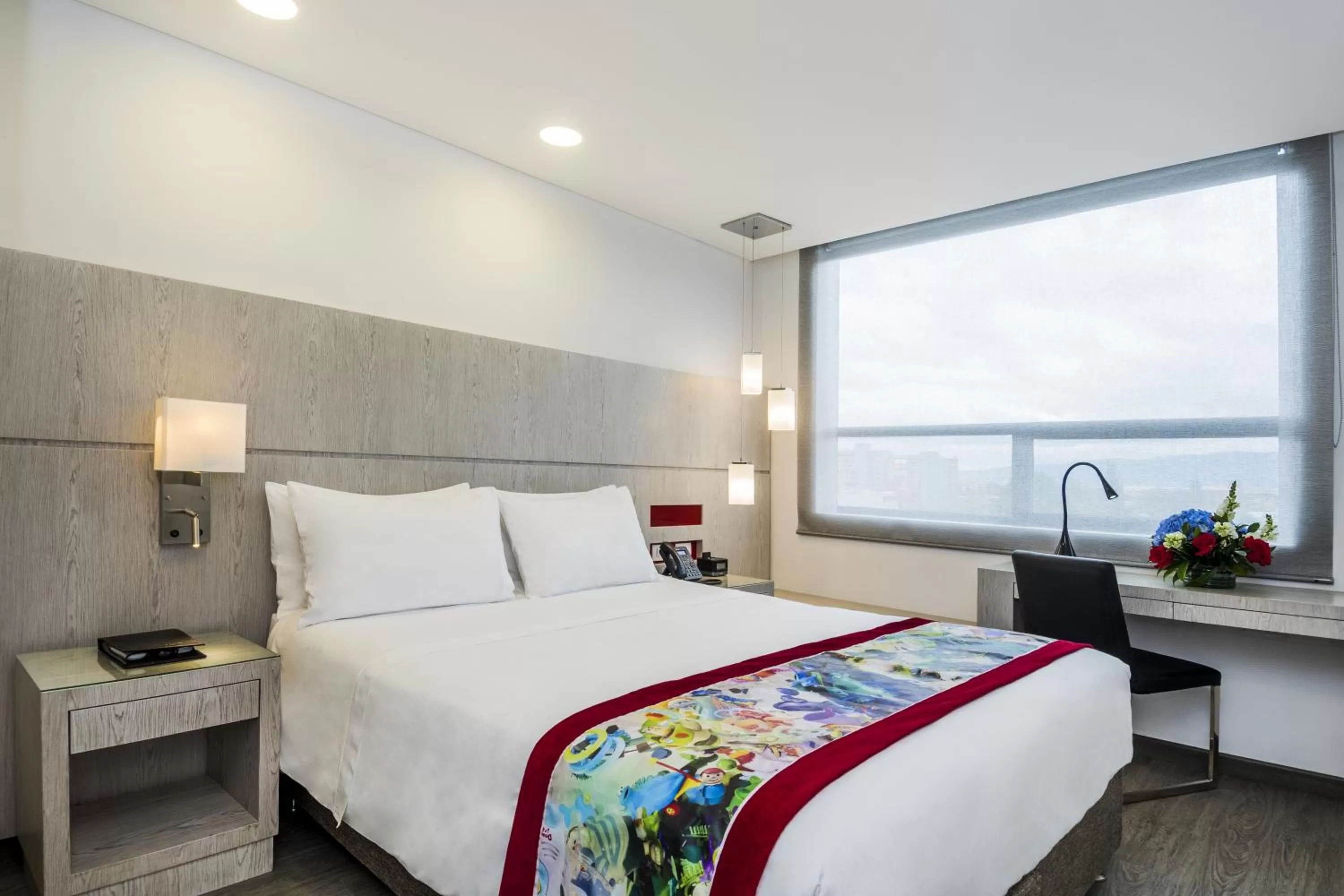 Bedroom, Bed in Hotel Black Tower Premium