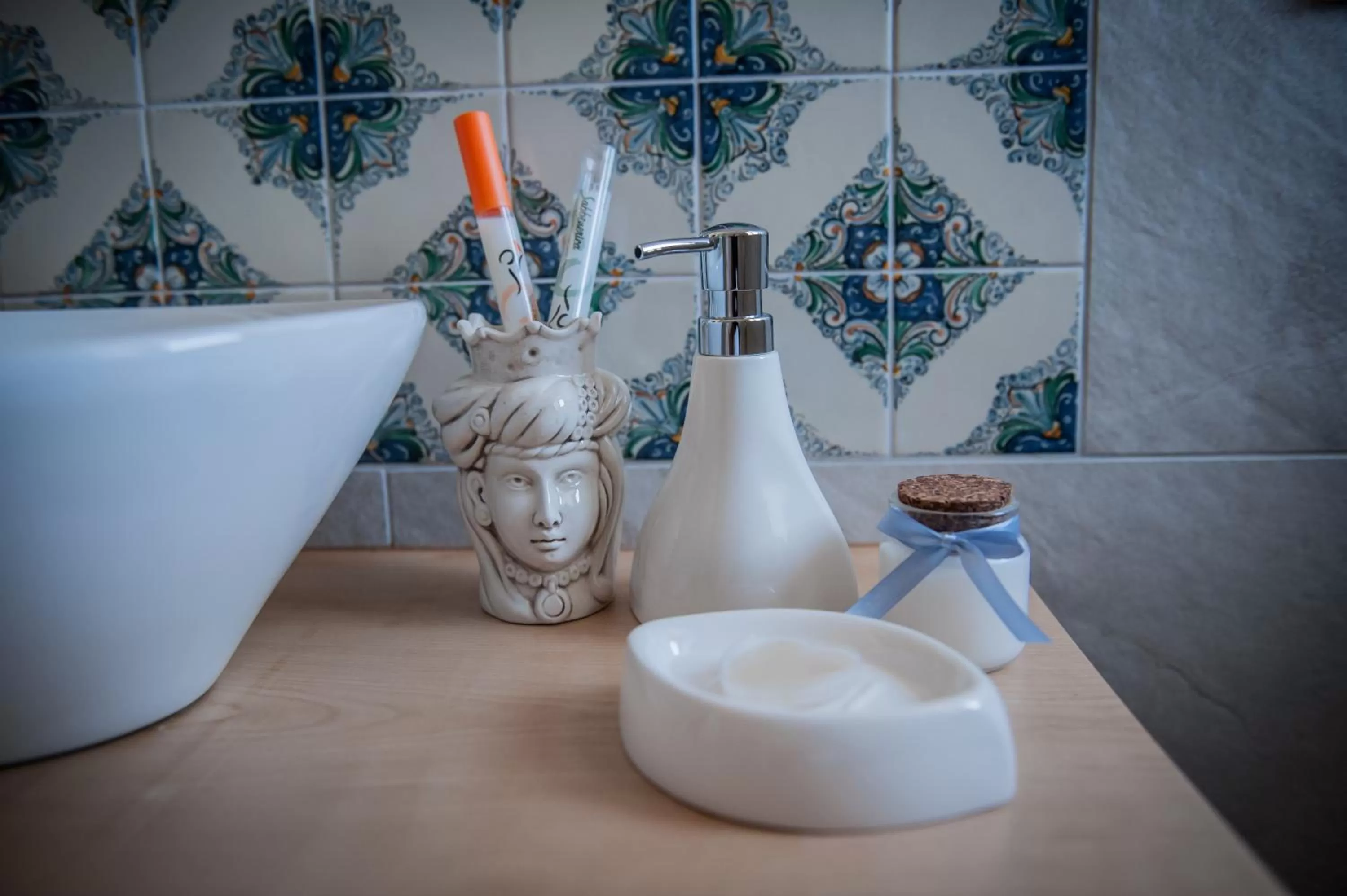 Bathroom in B&B iMori