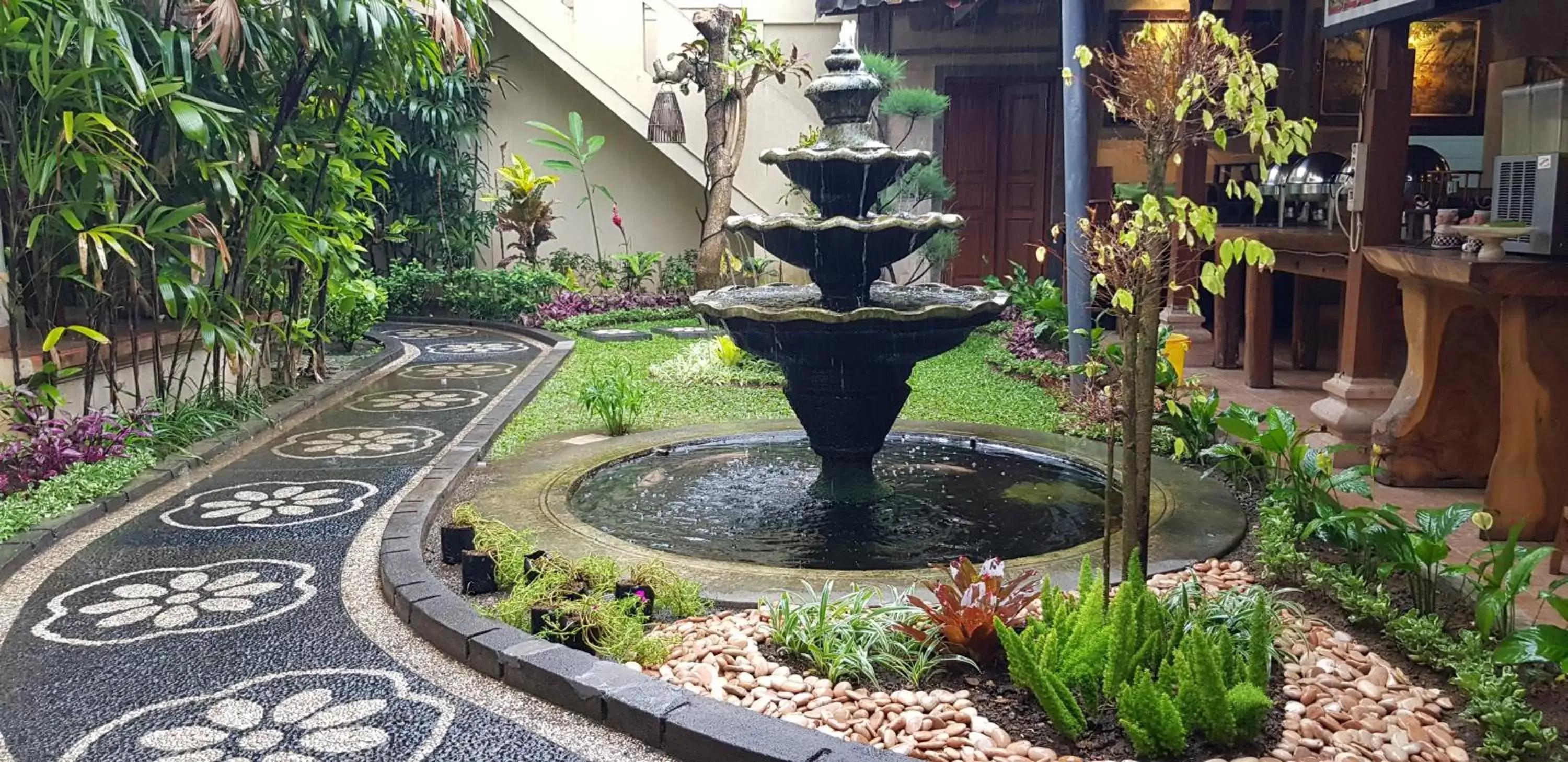 Garden in Kusnadi Hotel