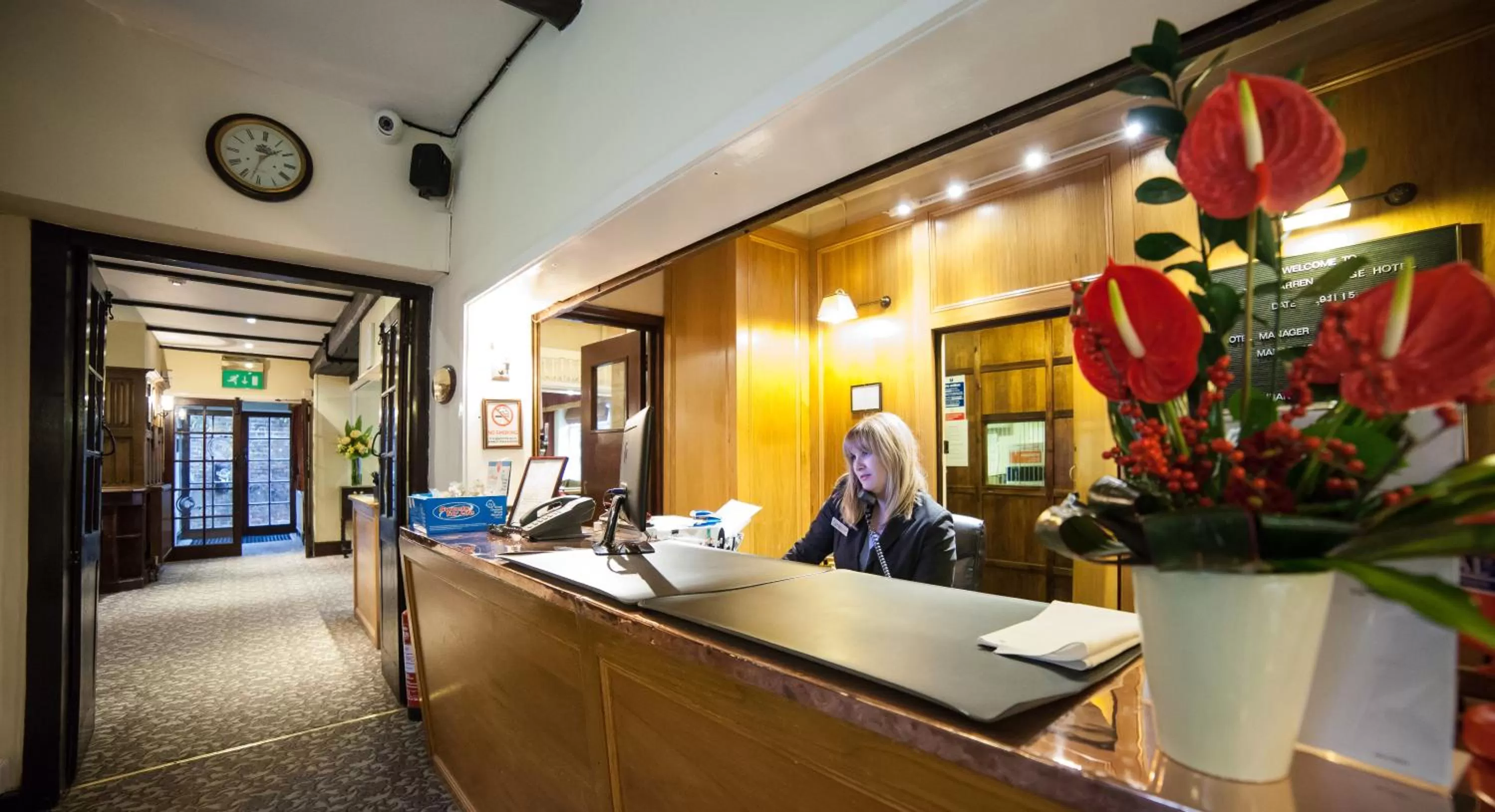 Lobby or reception in Warren Lodge