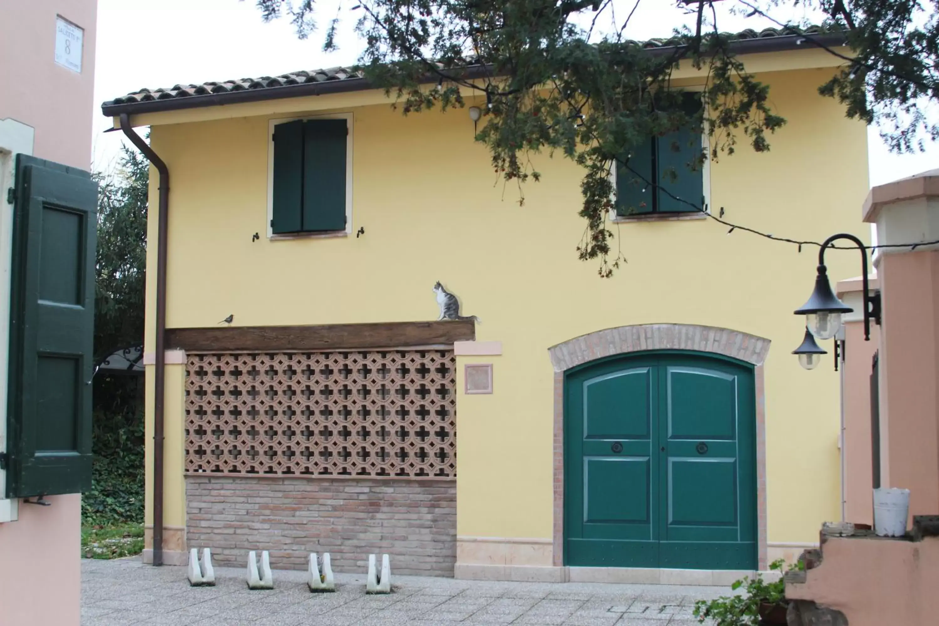 Facade/entrance in La Corte Dei Sogni B&B