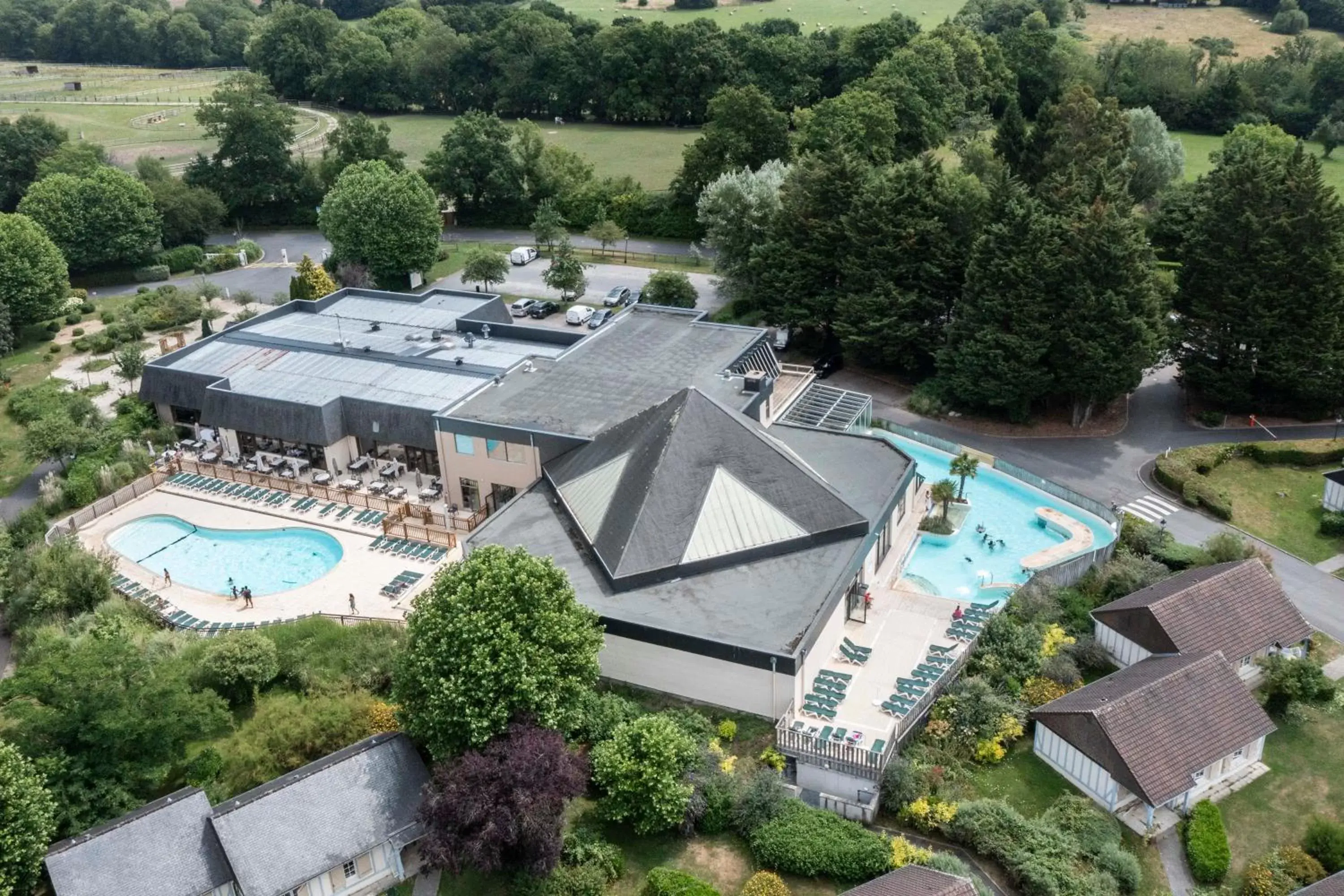 Property building, Bird's-eye View in Village Pierre & Vacances Normandy Garden