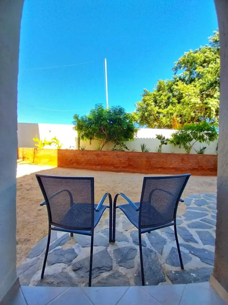 Patio in Hotel Santa Maria del Cabo