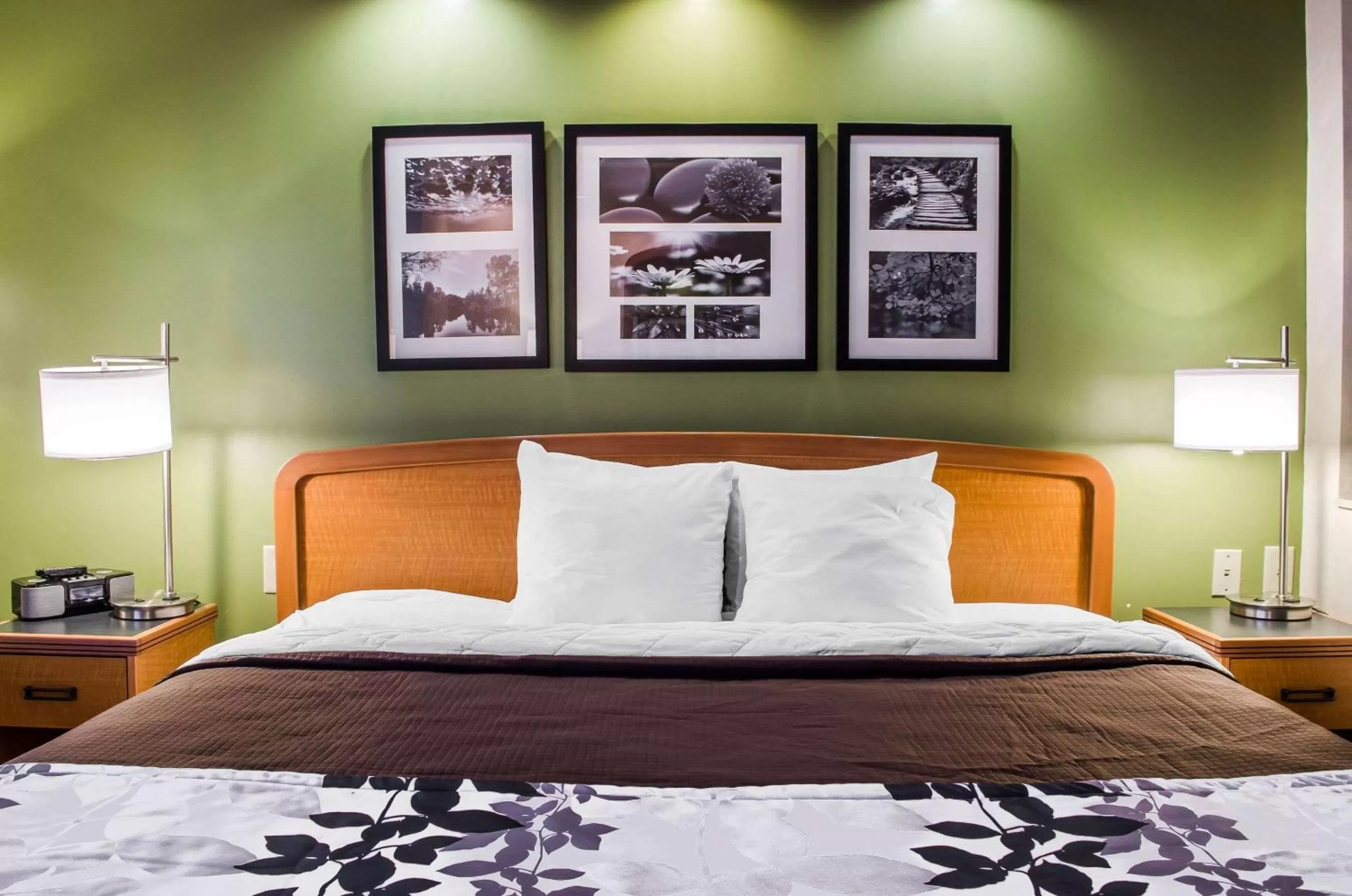 Photo of the whole room, Bed in Sleep Inn & Suites Bensalem