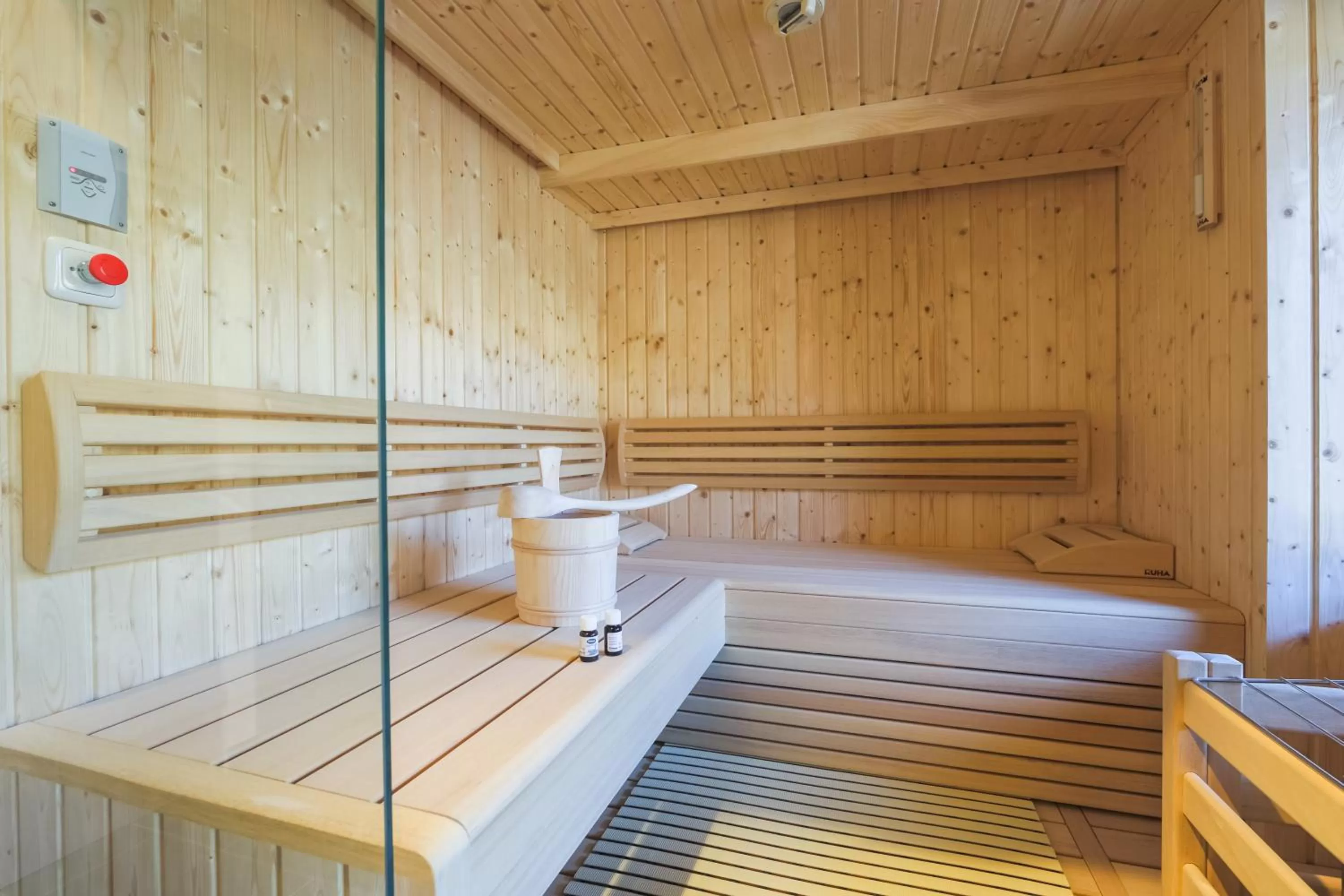 Sauna in AvenidA Panorama Suites