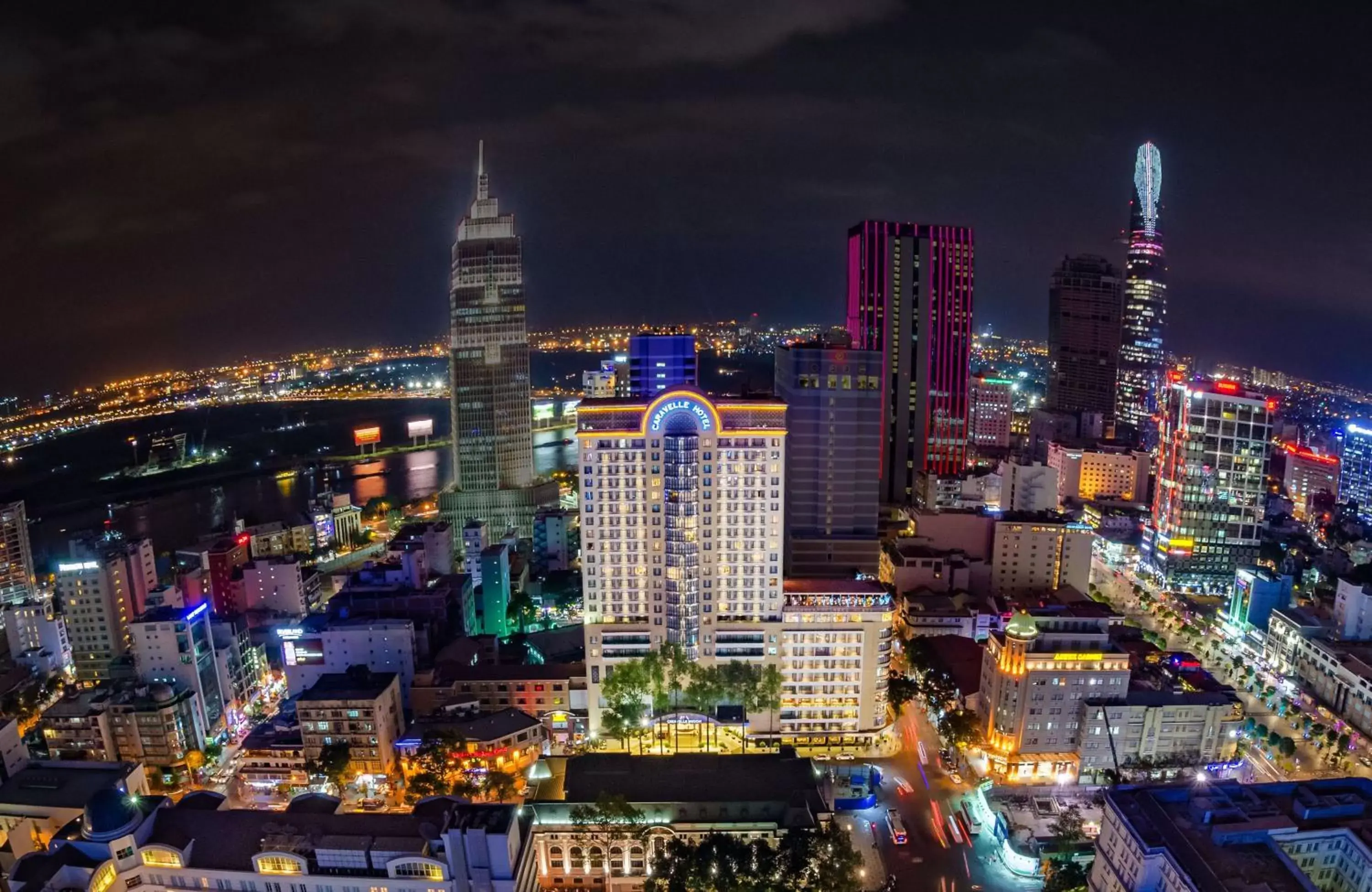 Facade/entrance in Caravelle Saigon Facade/entrance in Caravelle Saigon