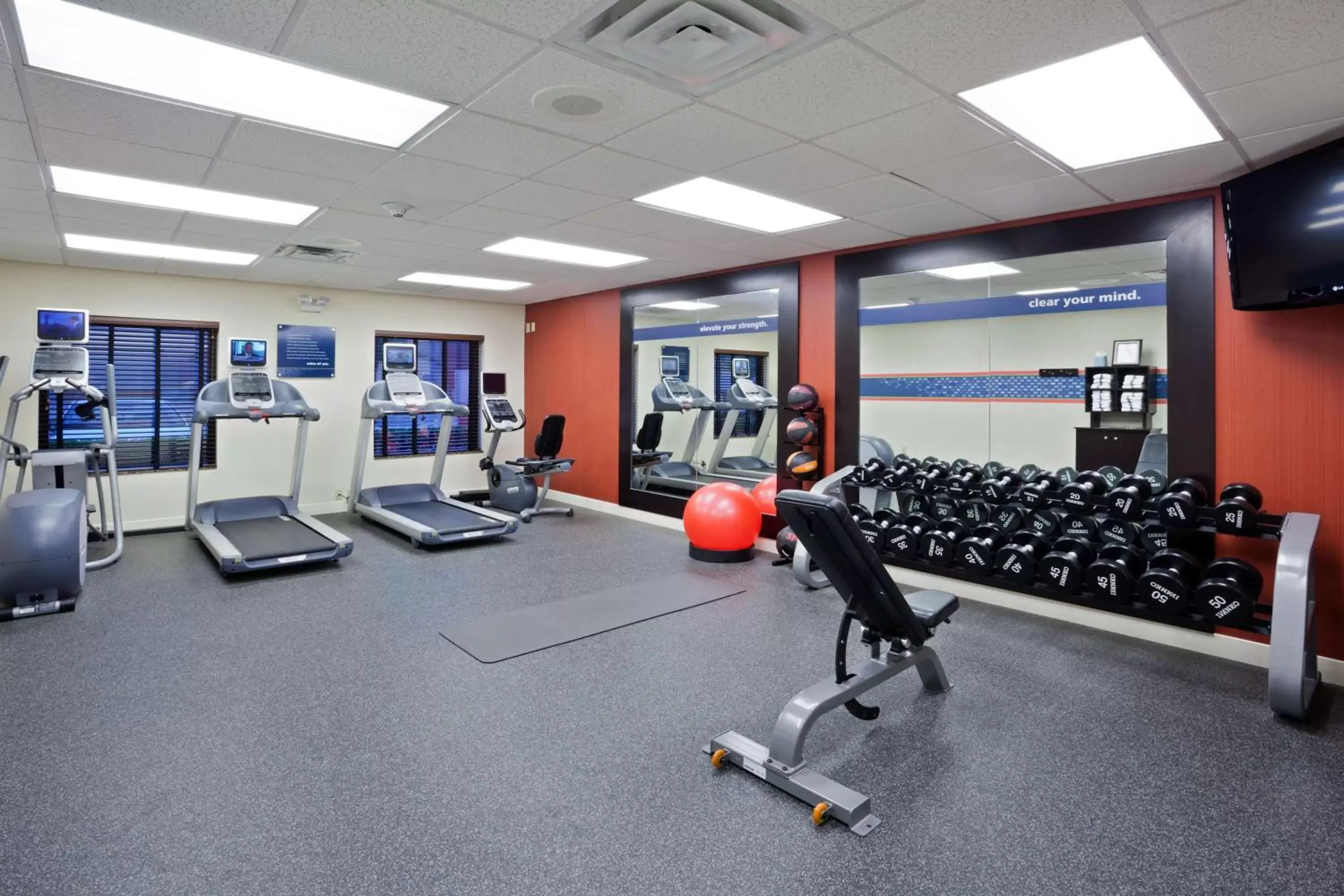 Fitness centre/facilities, Fitness Center/Facilities in Hampton Inn & Suites Dallas-Allen