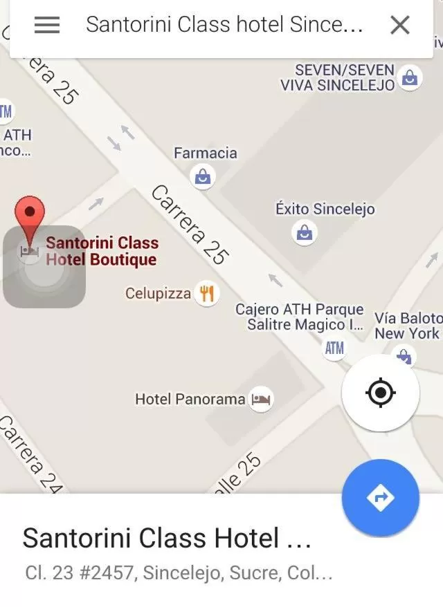 View (from property/room), Floor Plan in Hotel Boutique Santorini Class