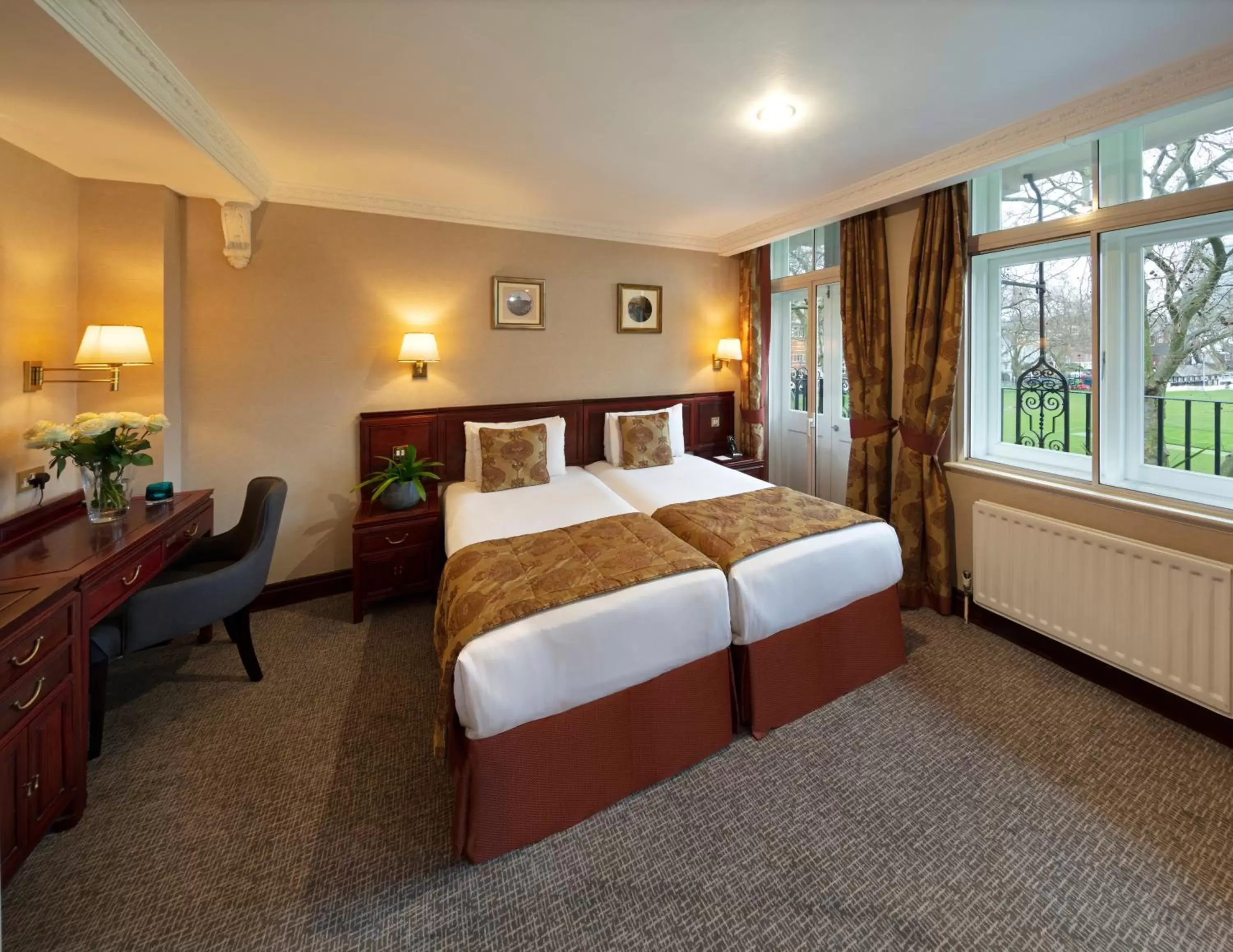 Bedroom, Bed in Rochester Hotel by Blue Orchid
