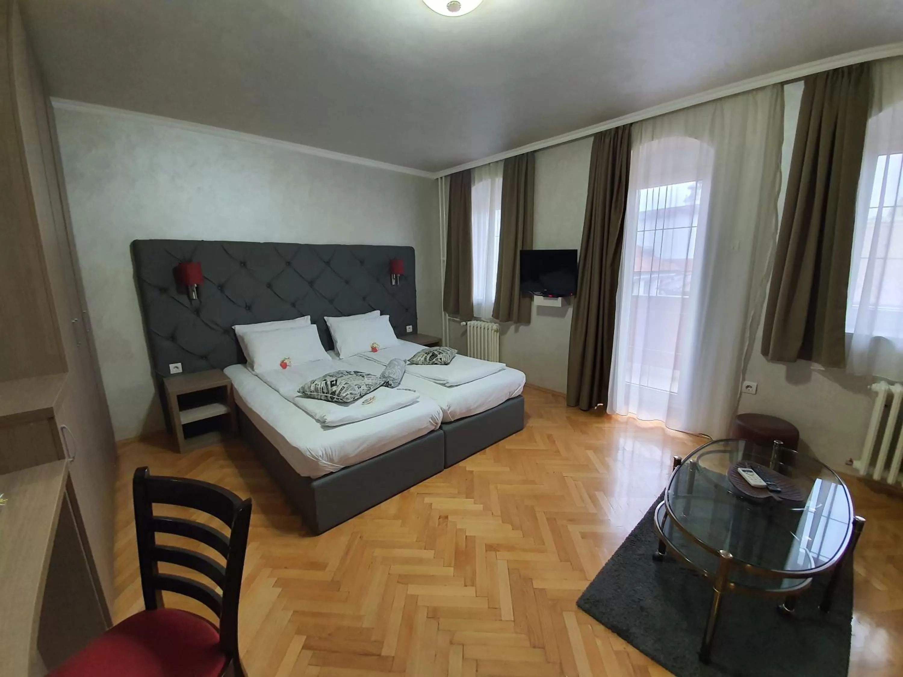 Bed in Hotel Fontana