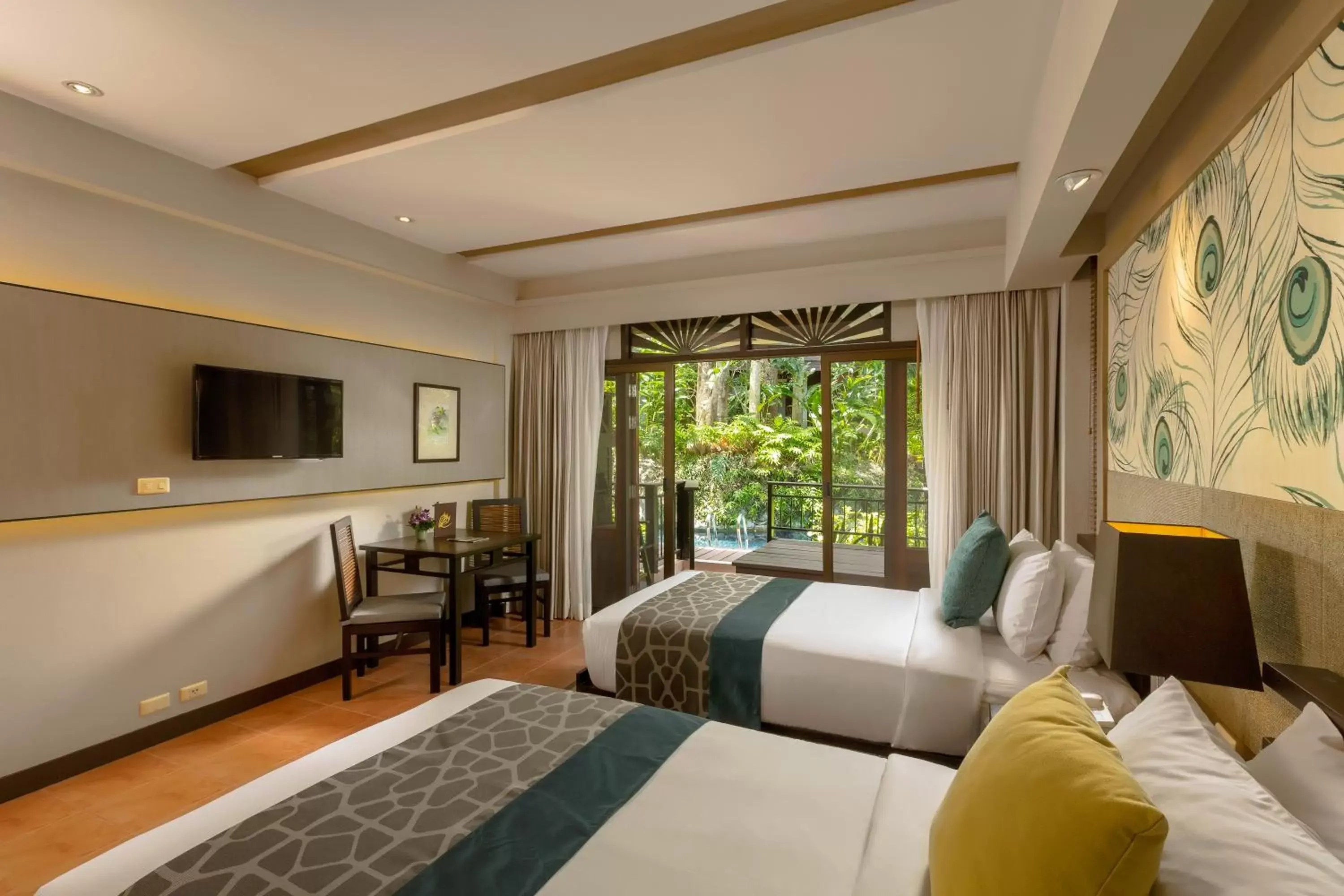 View (from property/room), Bed in Khaolak Merlin Resort View (from property/room), Bed in Khaolak Merlin Resort