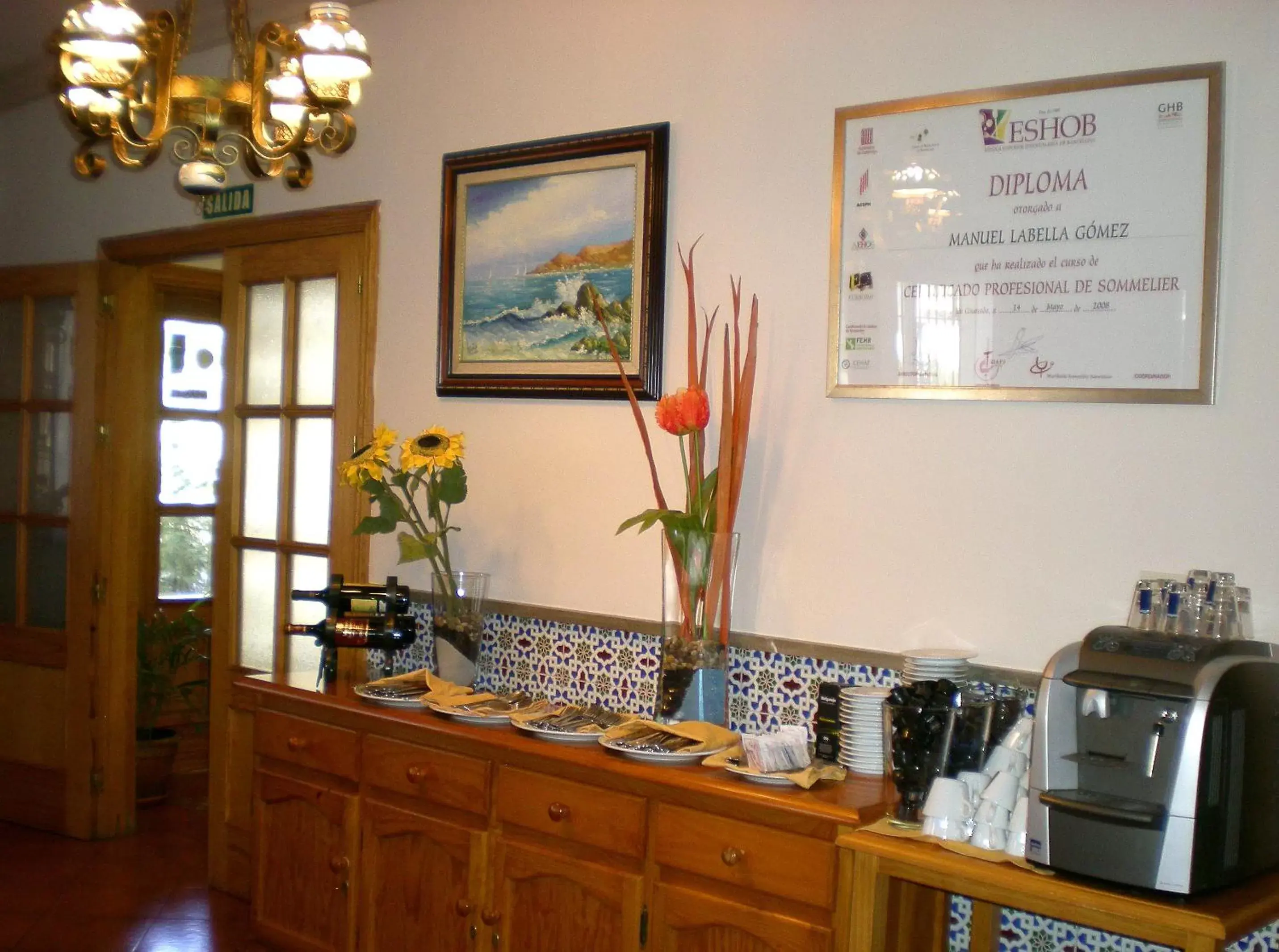 Restaurant/places to eat in Labella María