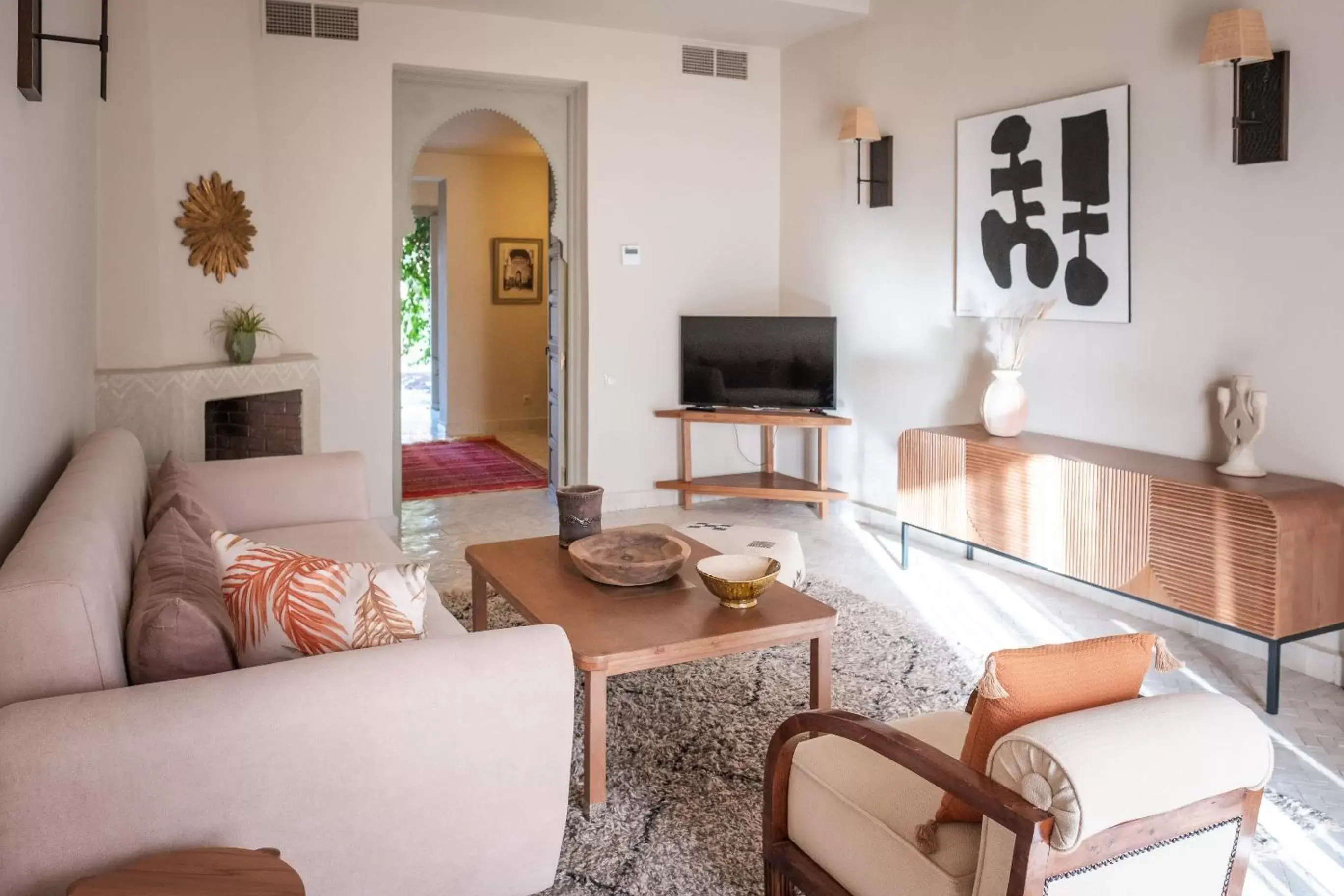 Living room, Seating Area in Domaine Des Remparts Hotel & Spa