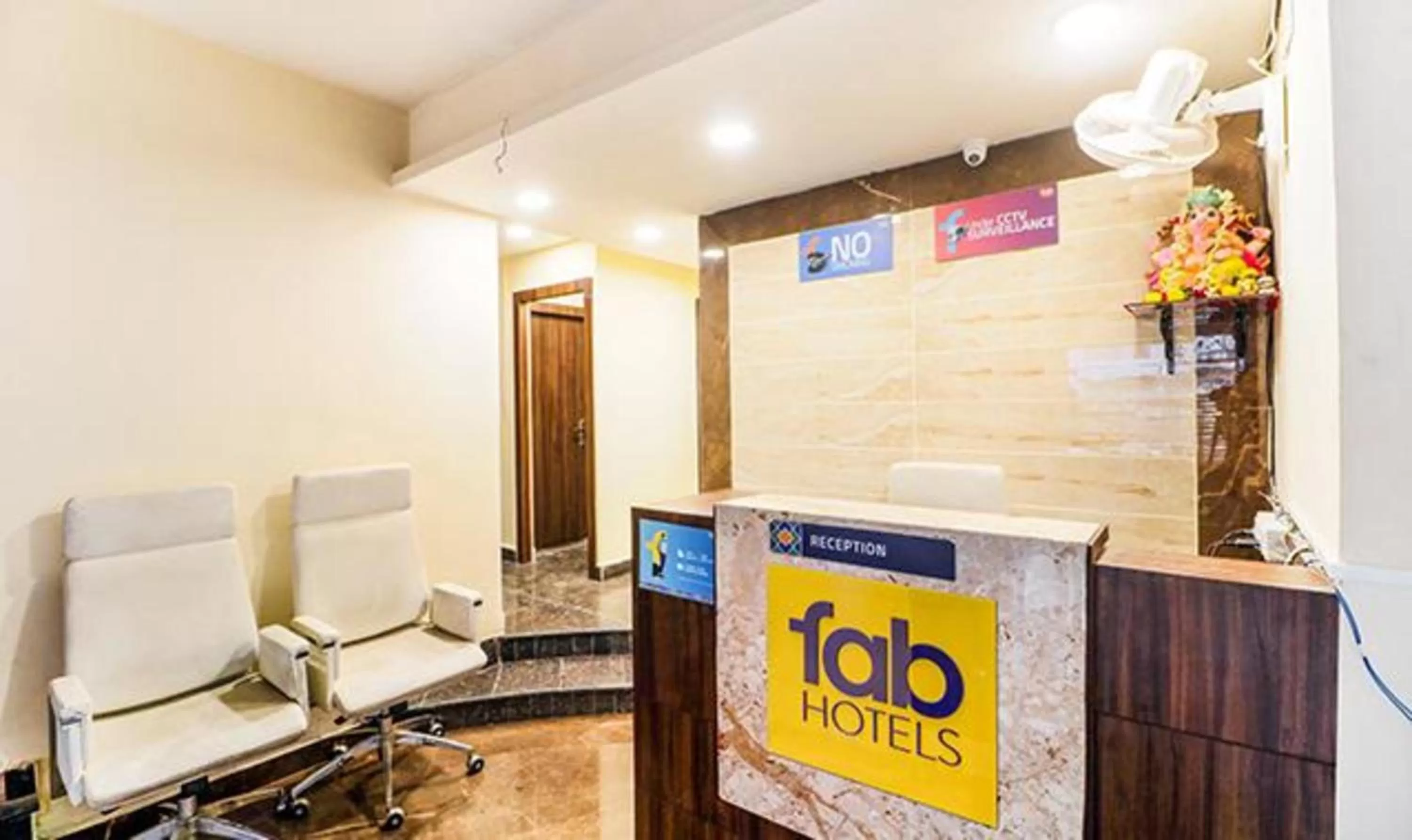 Lobby or reception in FabHotel Carnival