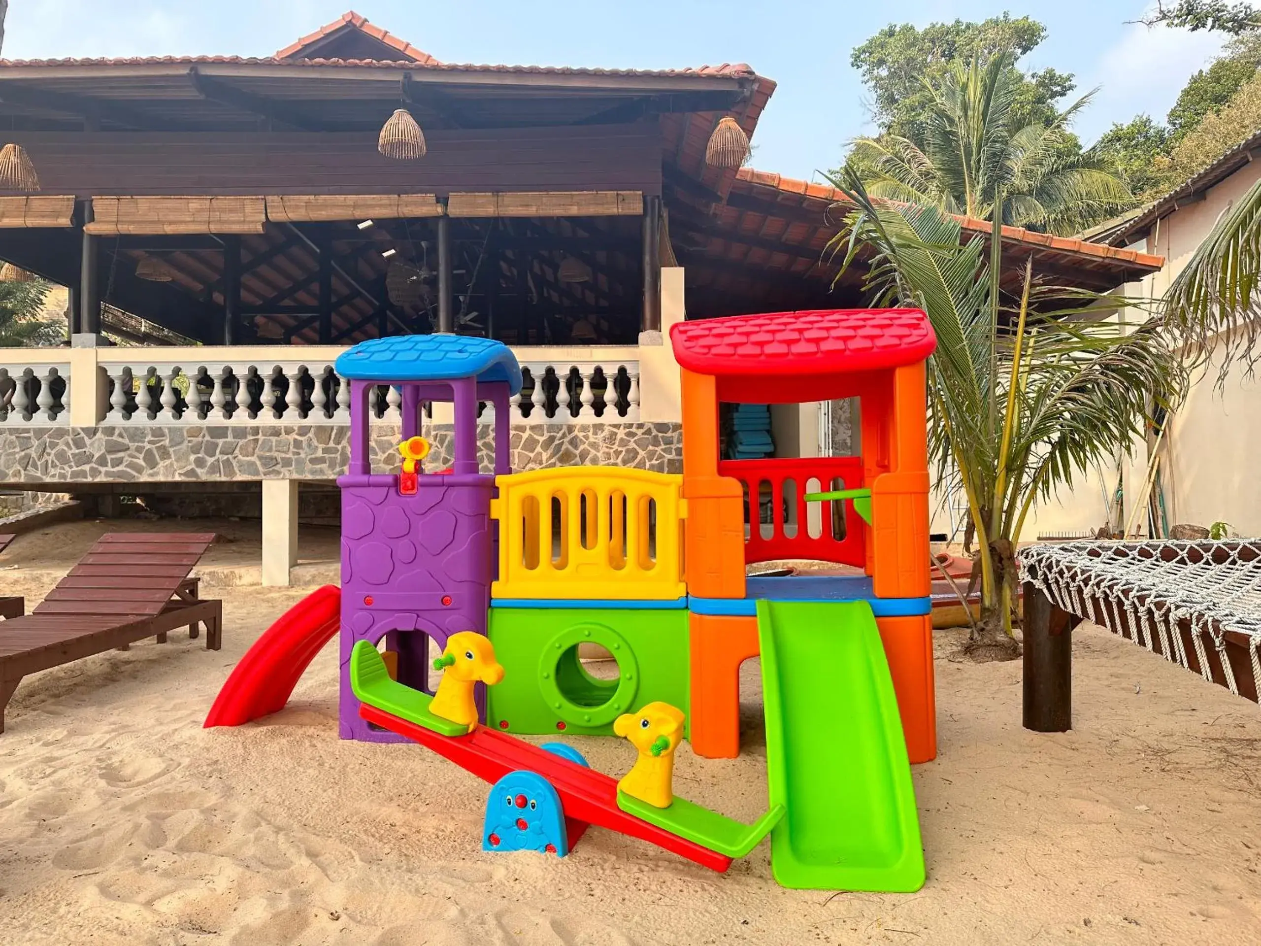 Children play ground, Children's Play Area in Sea Sense Resort