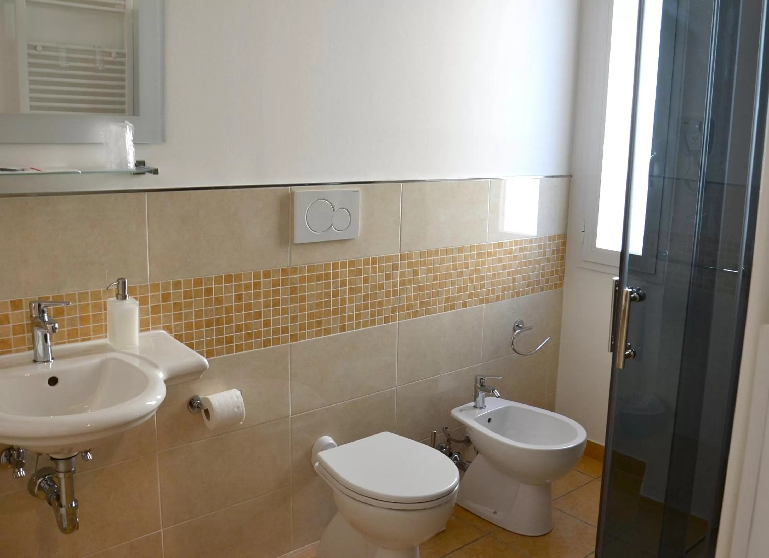 Bathroom in Florence Stadium B&B