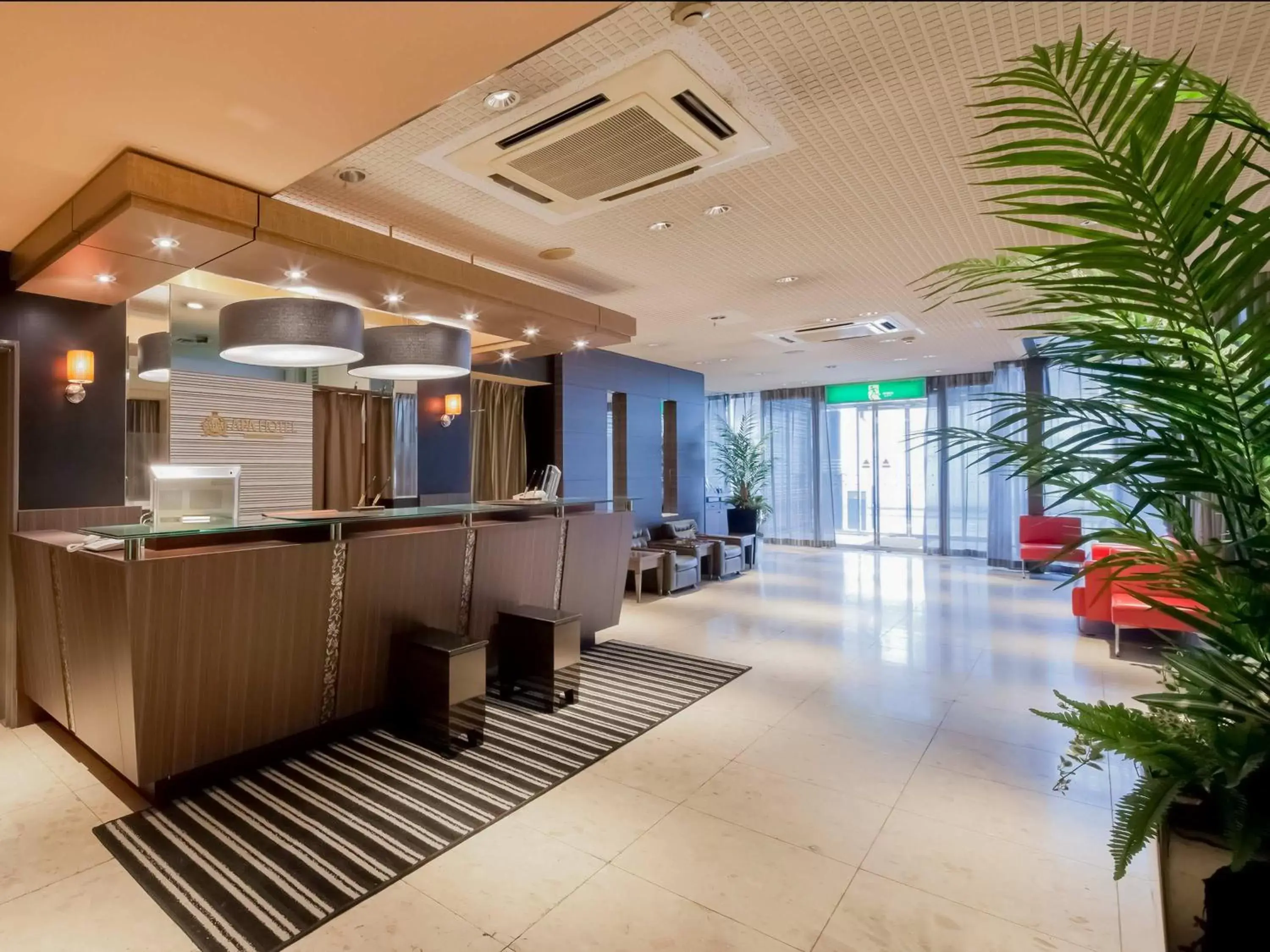 Lobby or reception, Lobby/Reception in APA Hotel Kumamoto Sakuramachi Bus Terminal Minami