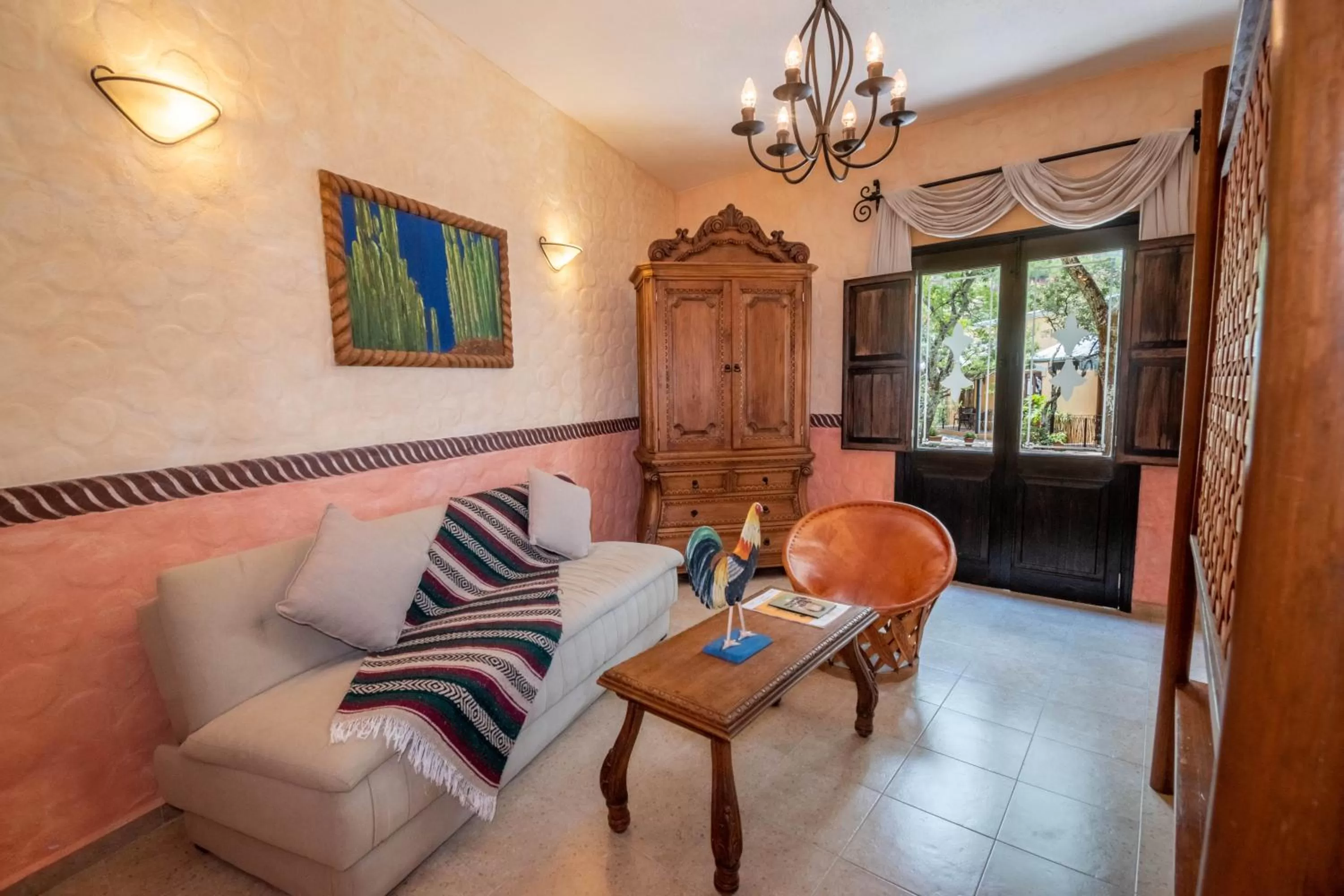 Living room in Quinta Las Acacias Hotel Boutique