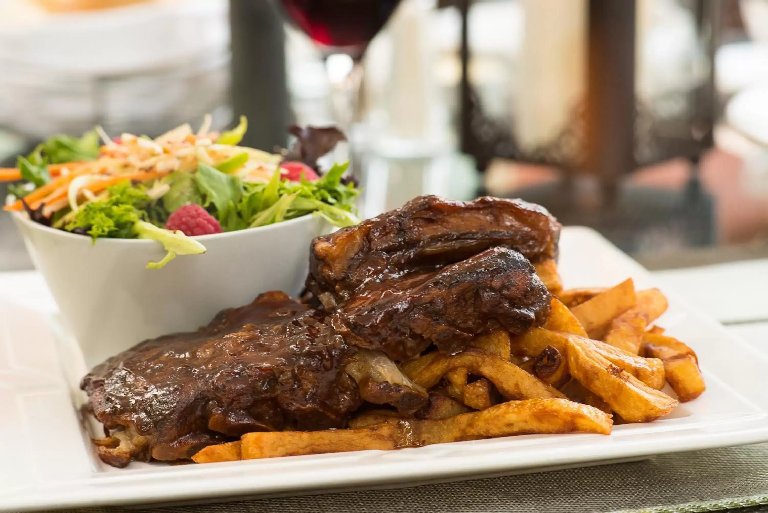 Lunch, Food in Auberge Godefroy