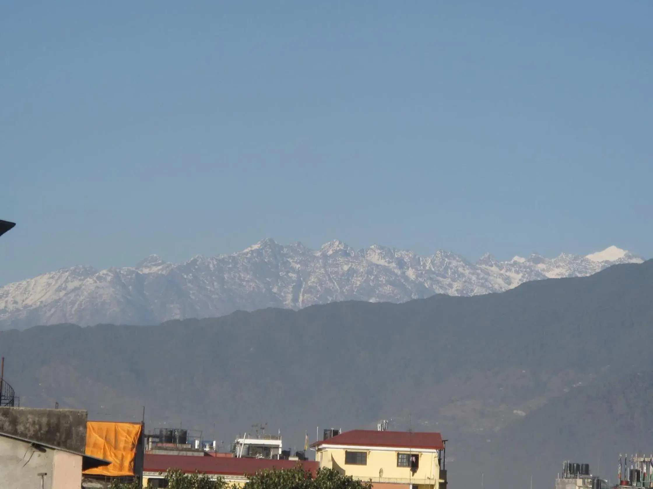 View (from property/room), Mountain View in Kathmandu Madhuban Guest House