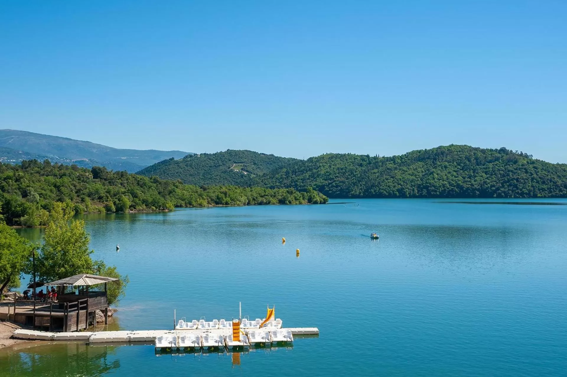 Natural landscape in Domaine de La Tour Carrée