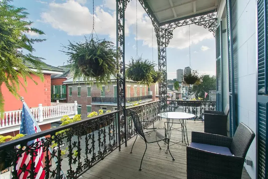 Balcony/Terrace in Lafitte Hotel & Bar