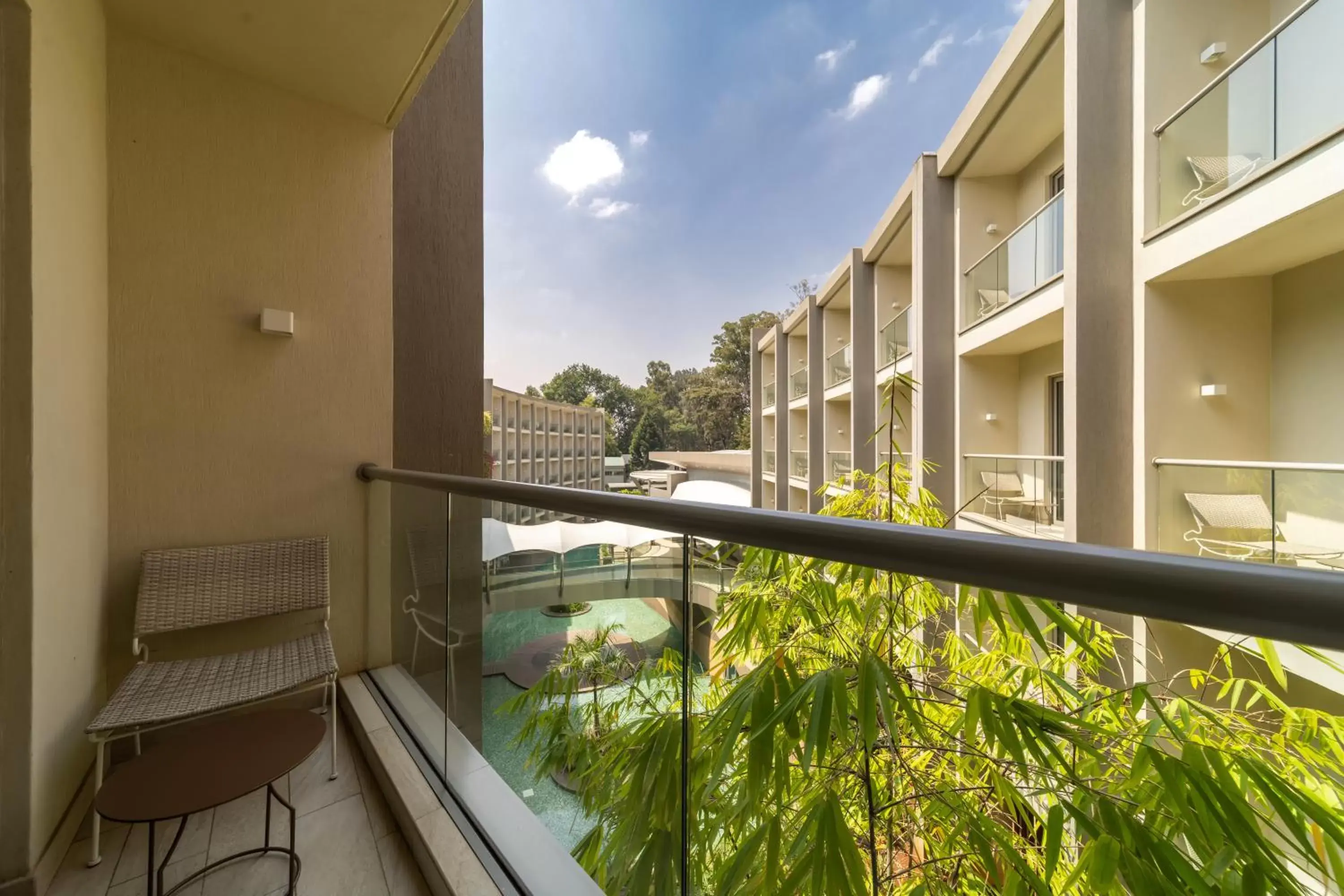 Bedroom, Balcony/Terrace in Radisson Blu Hotel & Residence Nairobi Arboretum