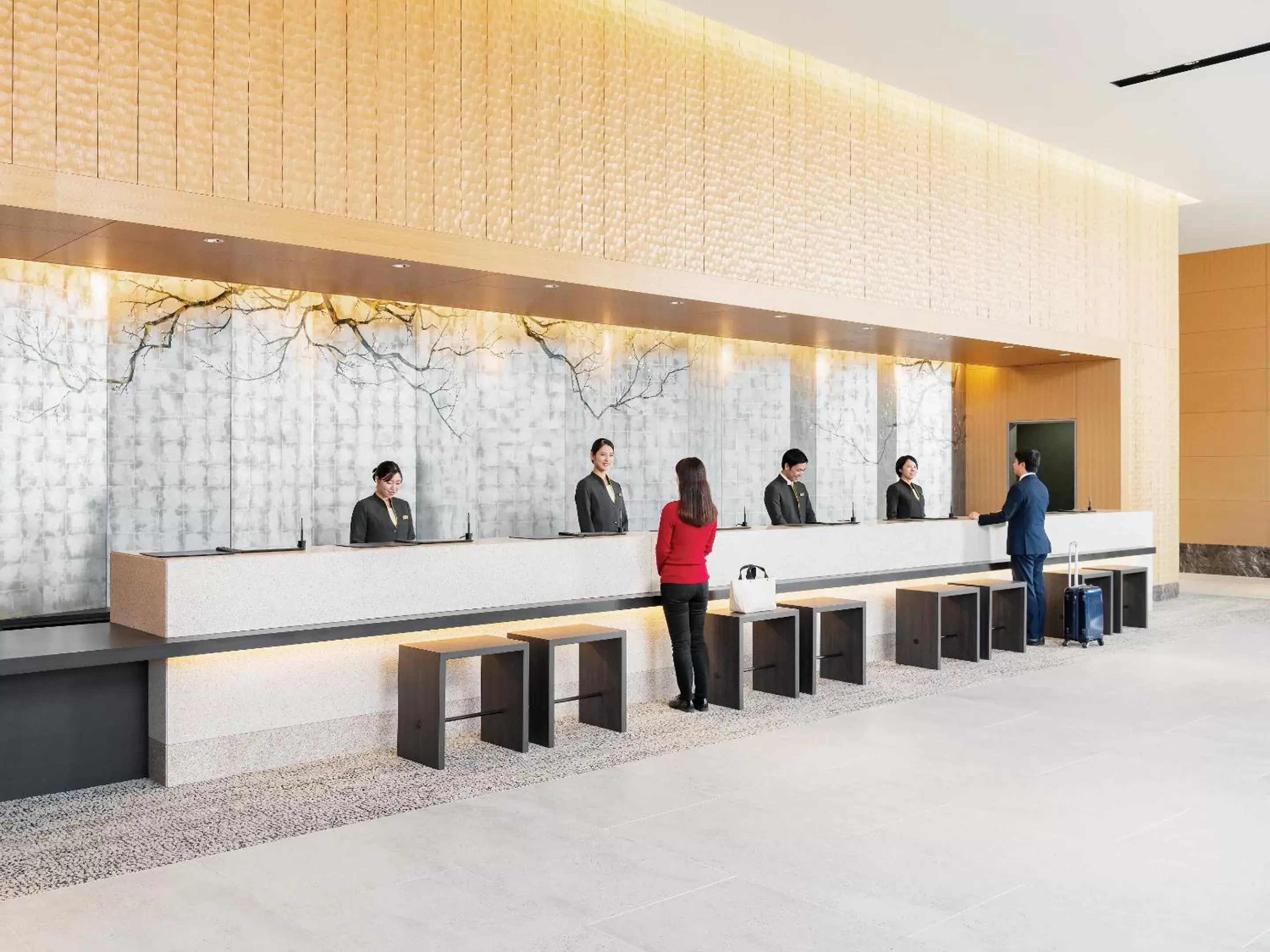 Lobby or reception in Hotel Hankyu RESPIRE OSAKA