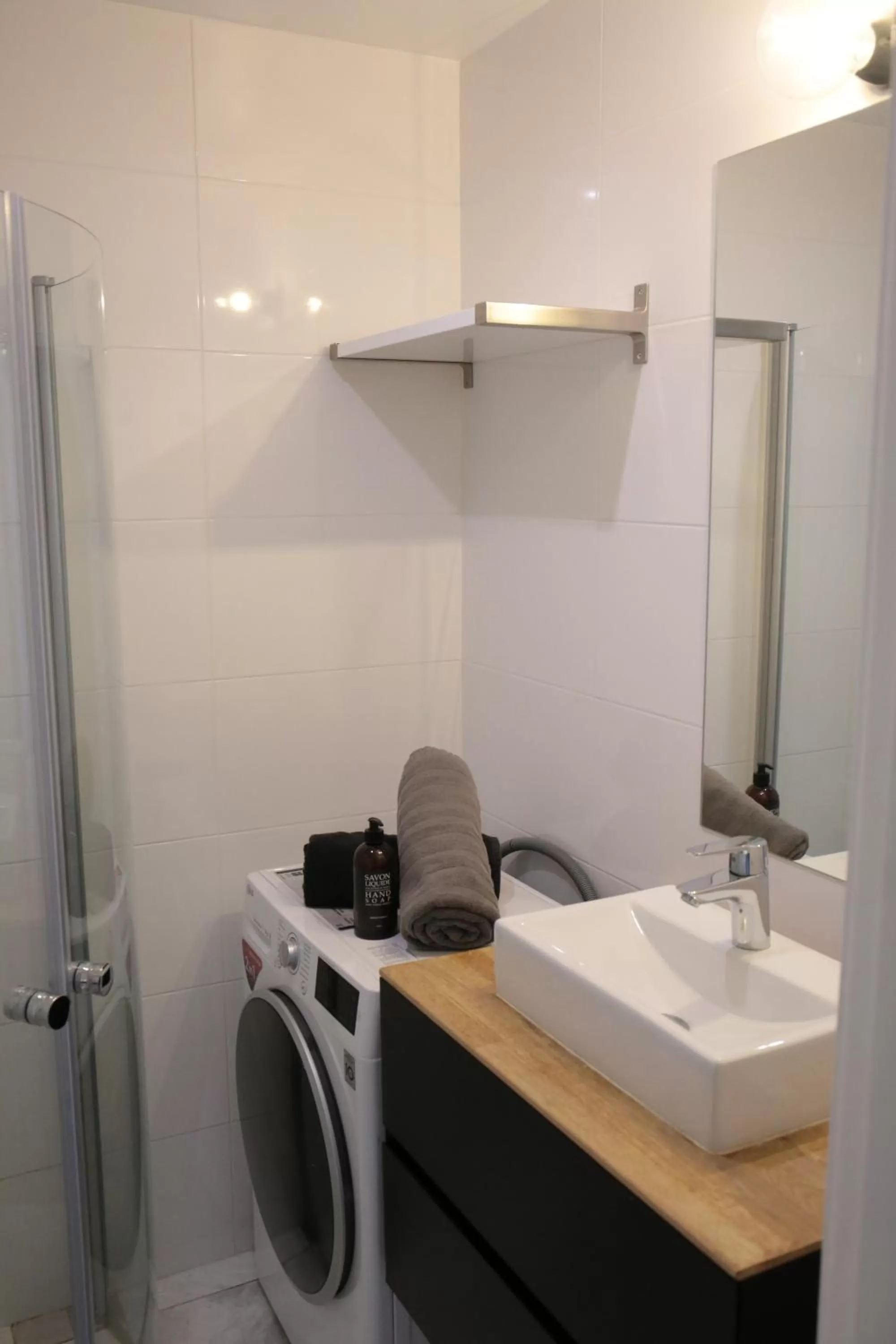 Shower in Hotell Norrort