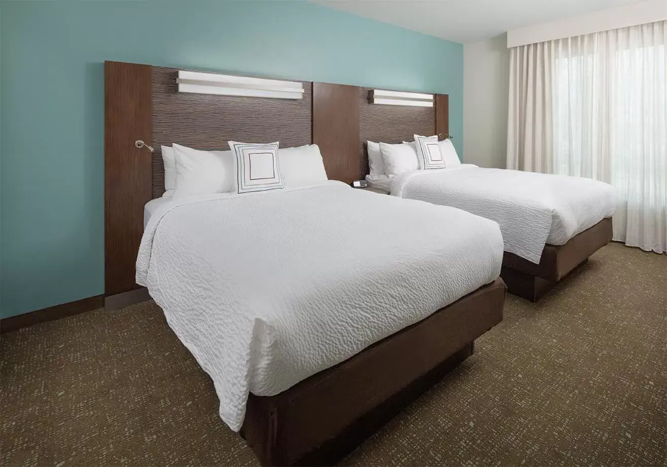Bedroom, Bed in Residence Inn by Marriott Ontario Rancho Cucamonga