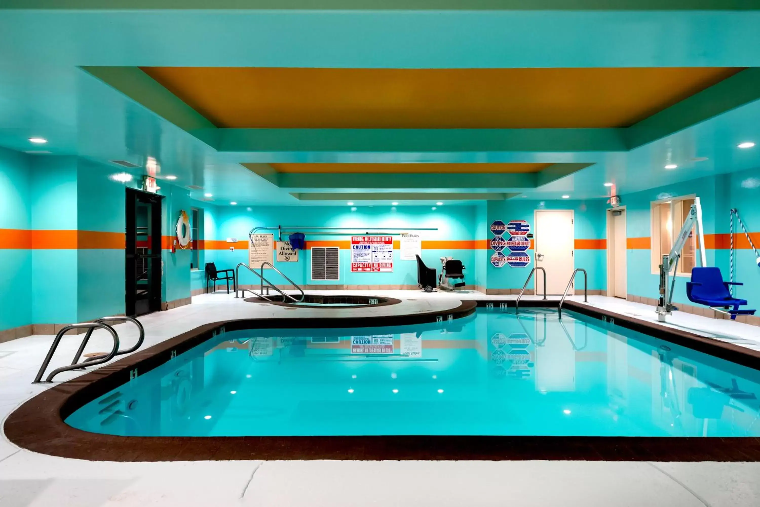 Swimming Pool in Holiday Inn Express Lathrop - South Stockton, an IHG Hotel