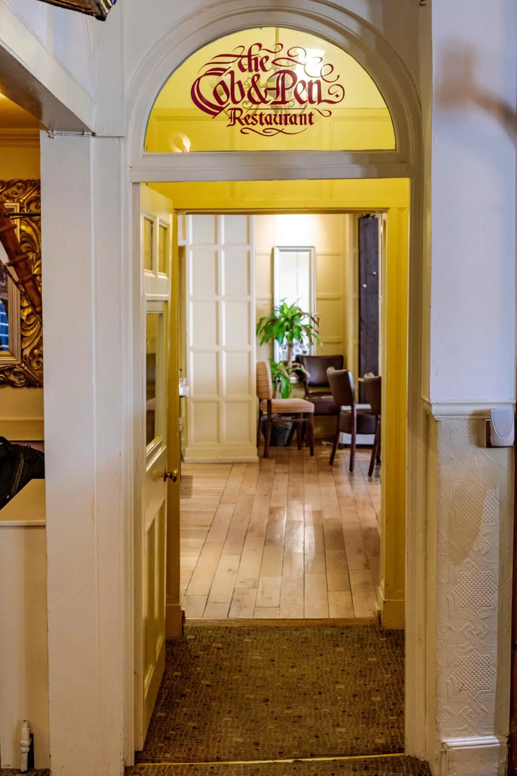 Dining area in Swan Revived Hotel