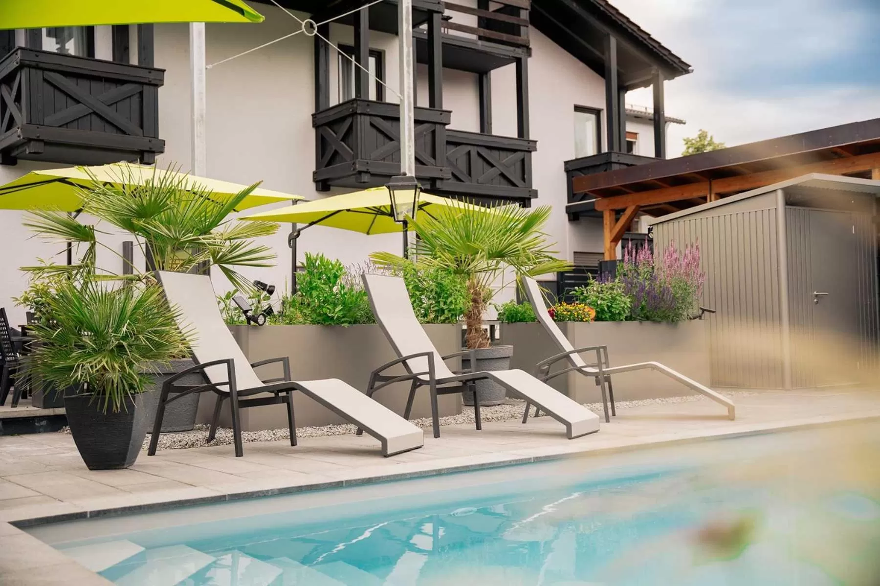 Patio in Hotel Park Cafe Reichl